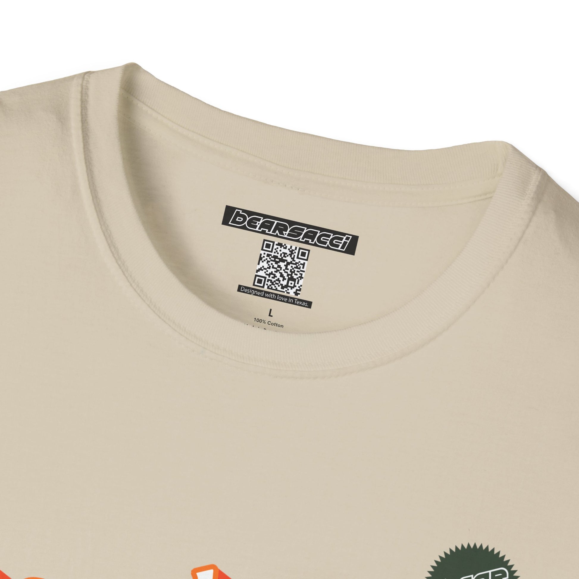 Bearbie® X Slutpride®: Bareback Logo (Hunter) │Softsyle T-shirt