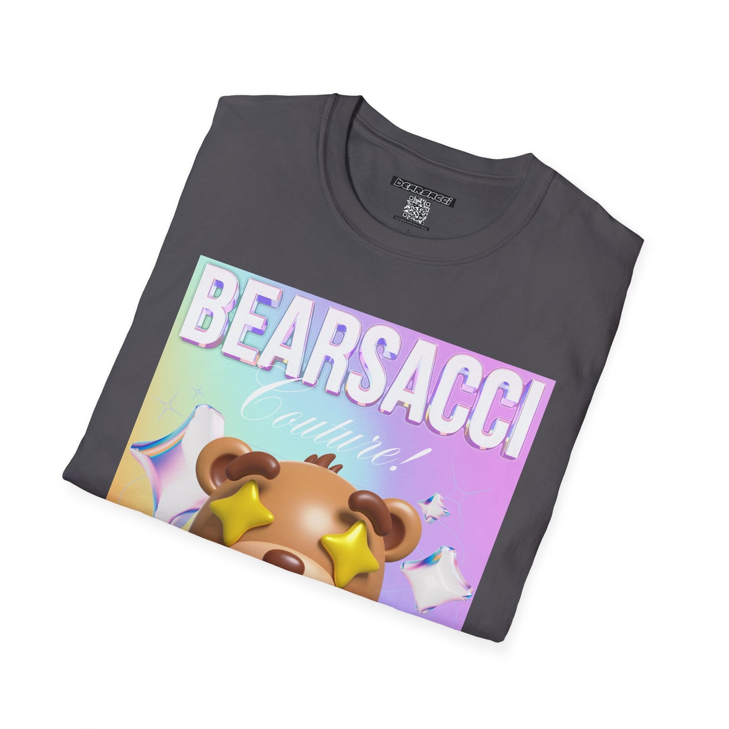 Fake Designer™: Holo Teddy Bear│ Softsyle T-shirt