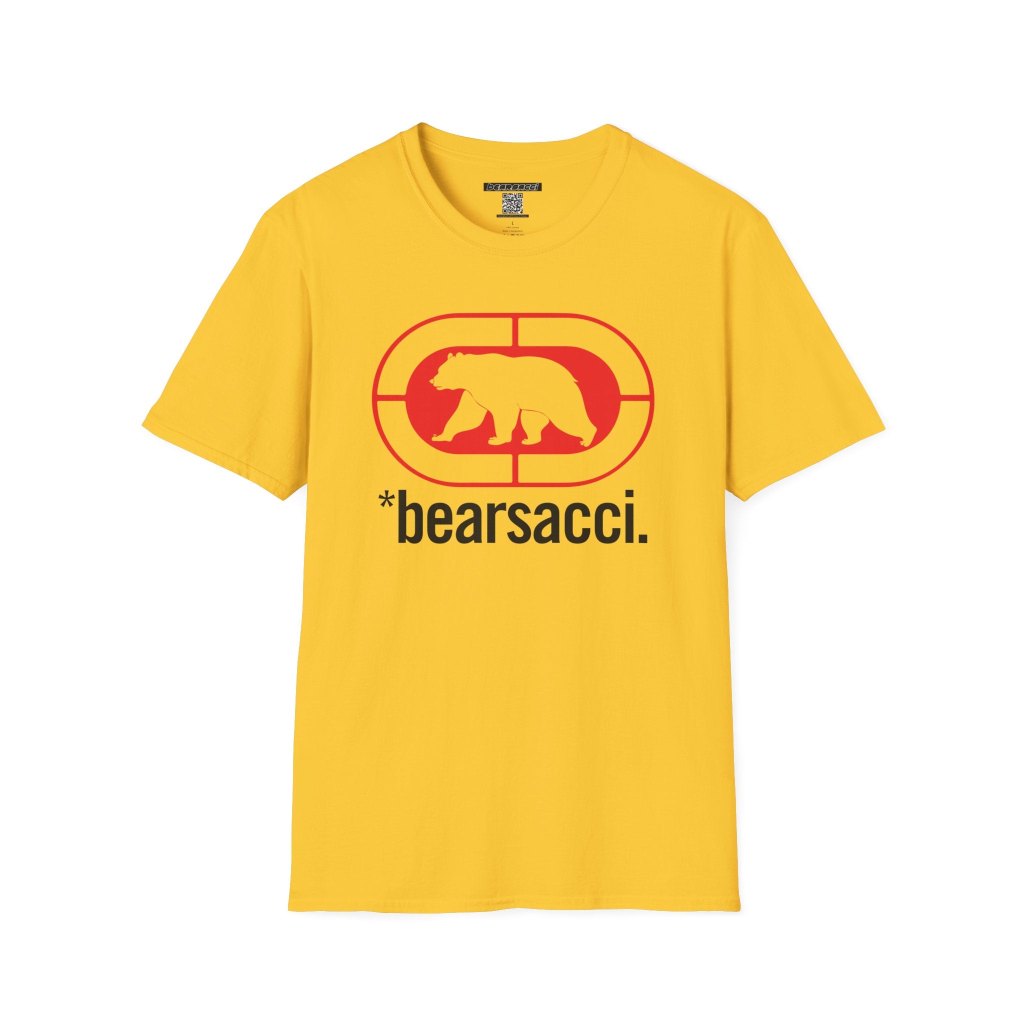 Bearmart® X FakeDesigner®: Bearsacci® Street Logo Tee │Softsyle T-shirt