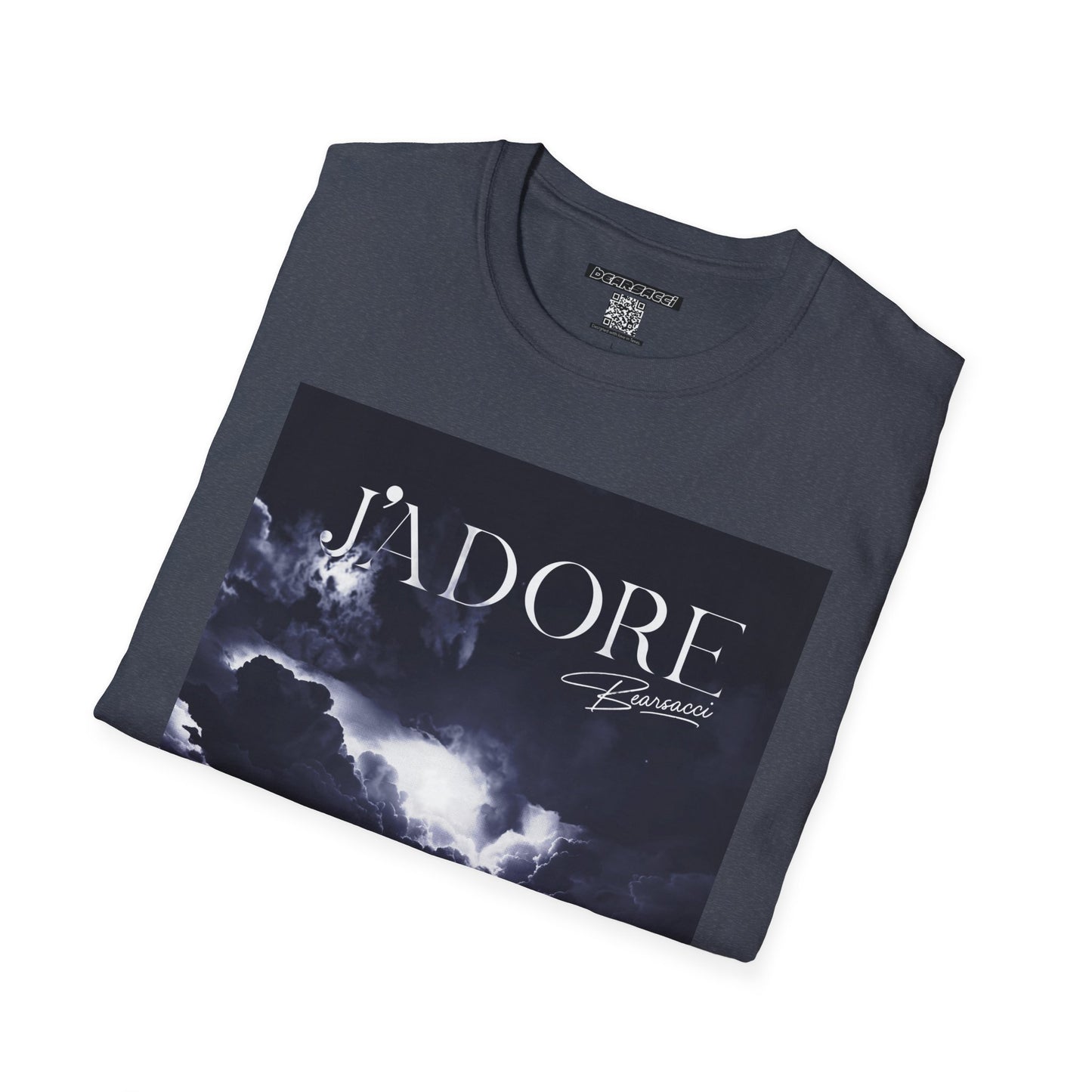 Fake Designer™: J'adore Bearsacci Solitude Is Dangerously Addictive (Dramatic Sky In Desert)│ Softsyle T-shirt