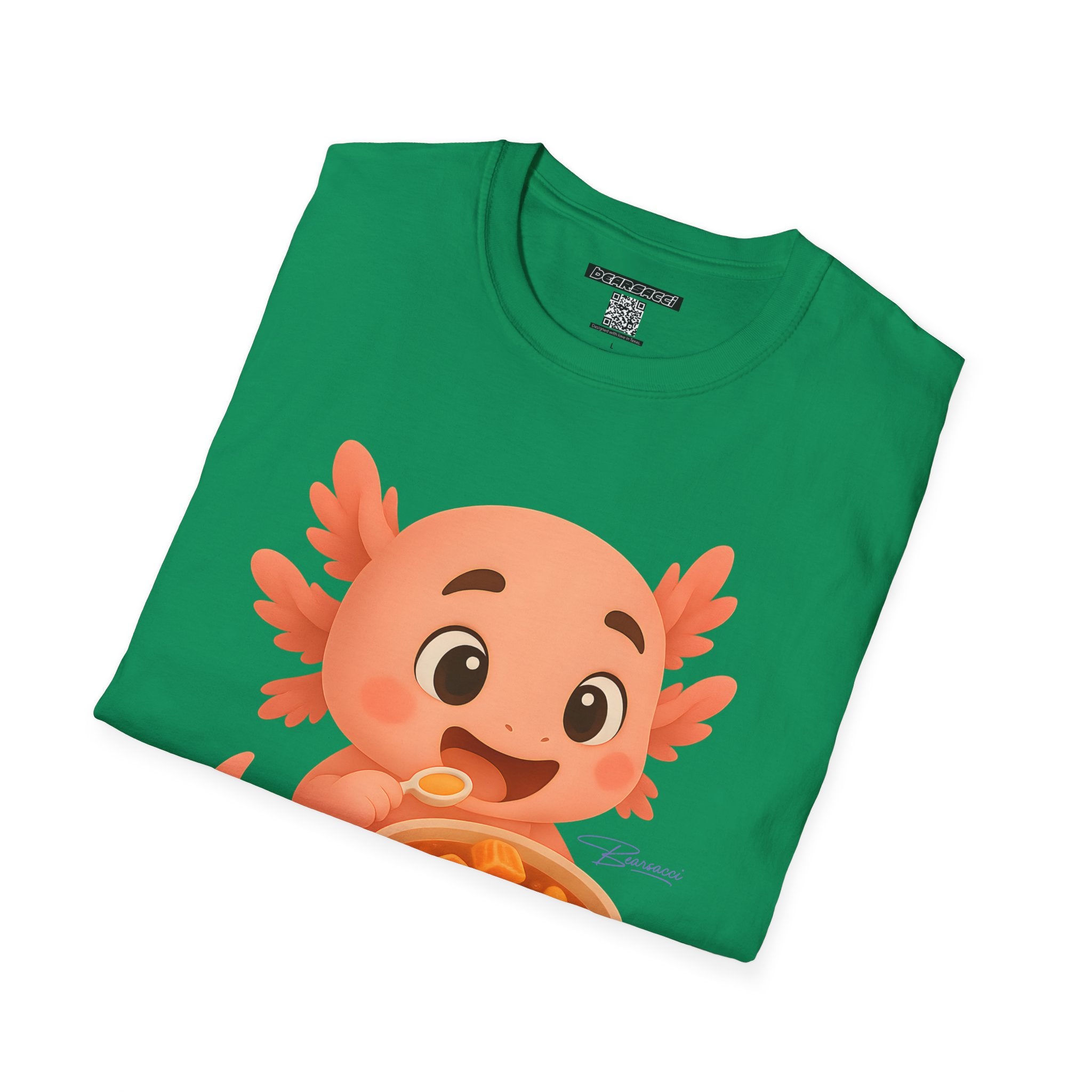 PeroLike X HyperPop®: Axolotl Menudo │ Softsyle T-shirt