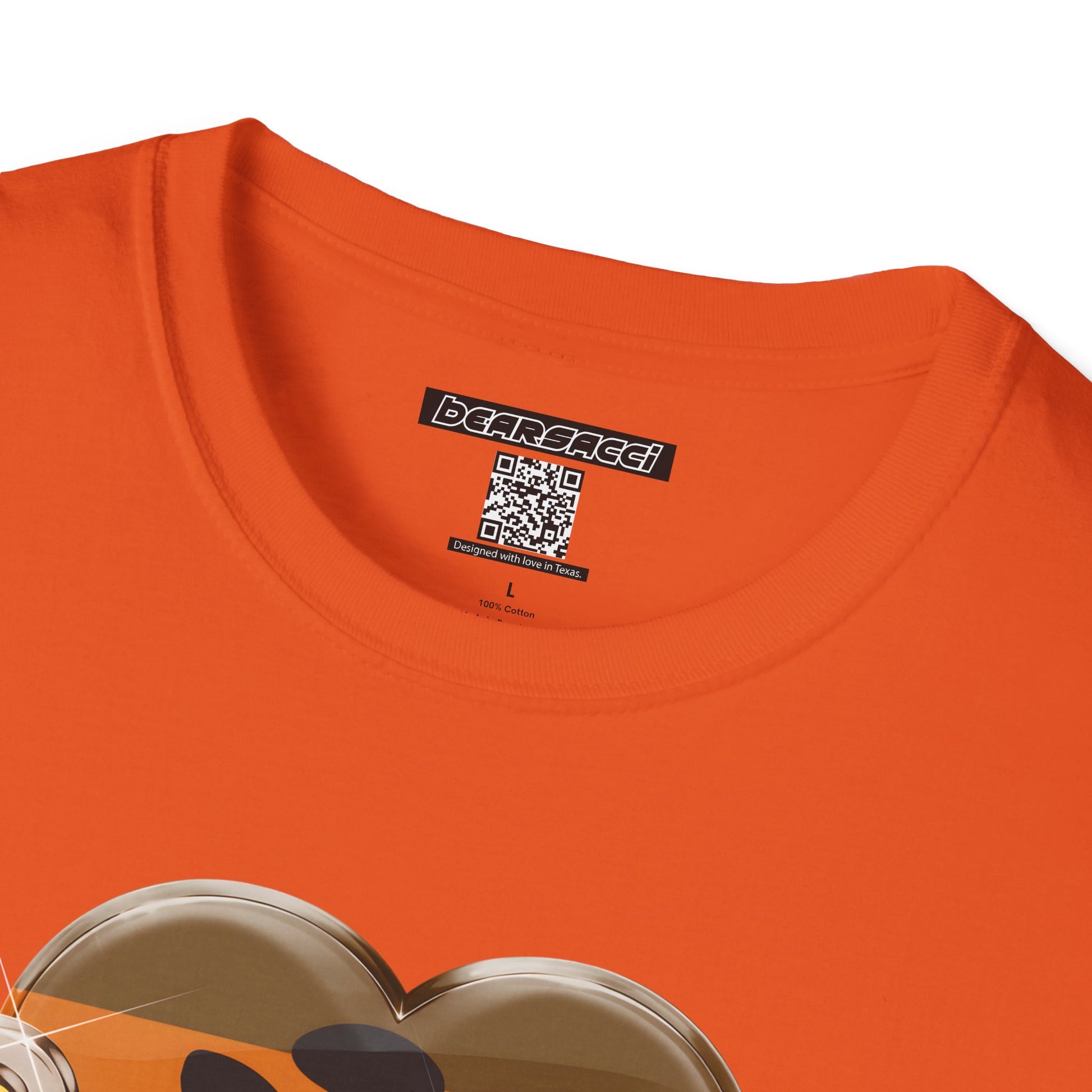 Bearbie®: Heart Claw Logo (Bear Flag Version)│ Softsyle T-shirt