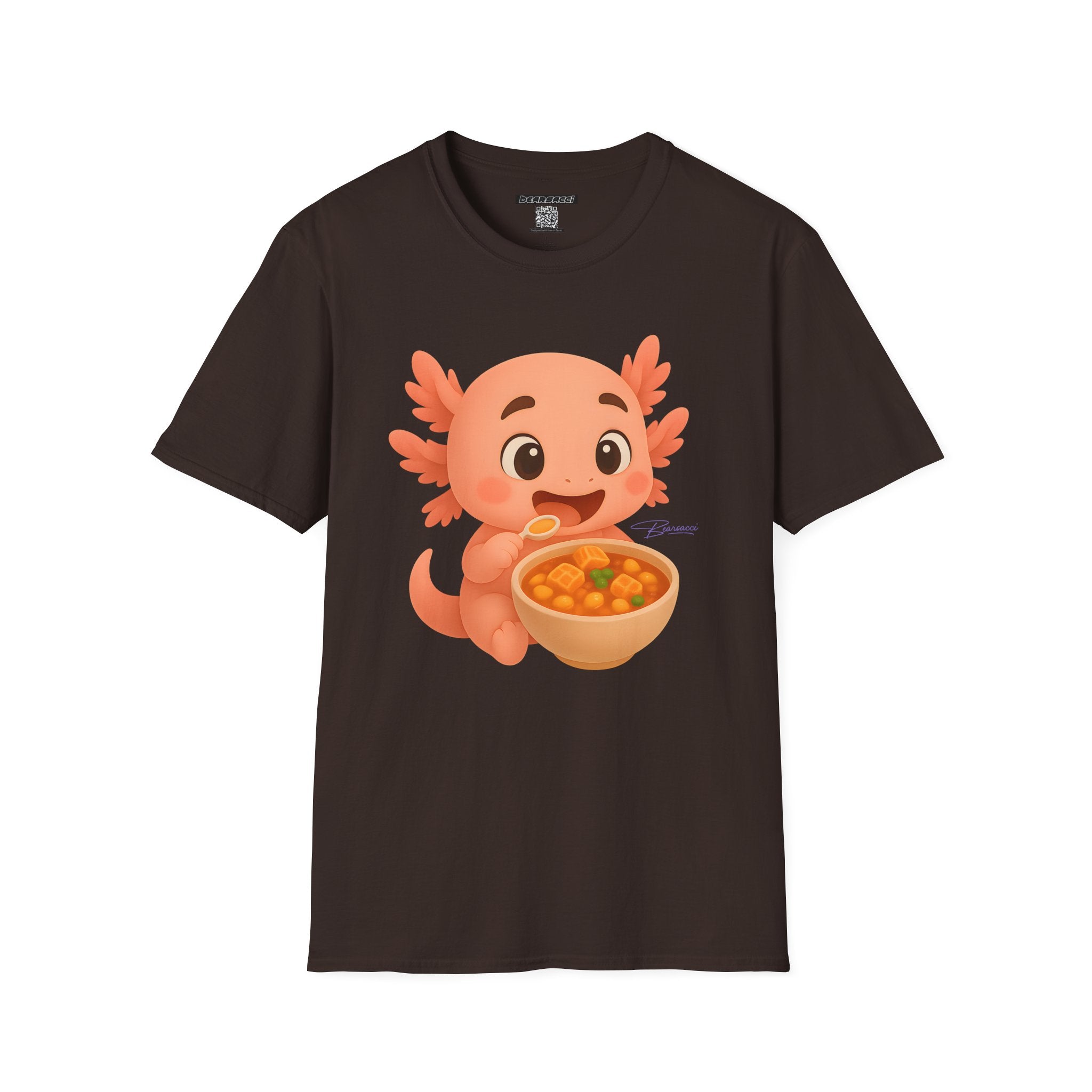 PeroLike X HyperPop®: Axolotl Menudo │ Softsyle T-shirt