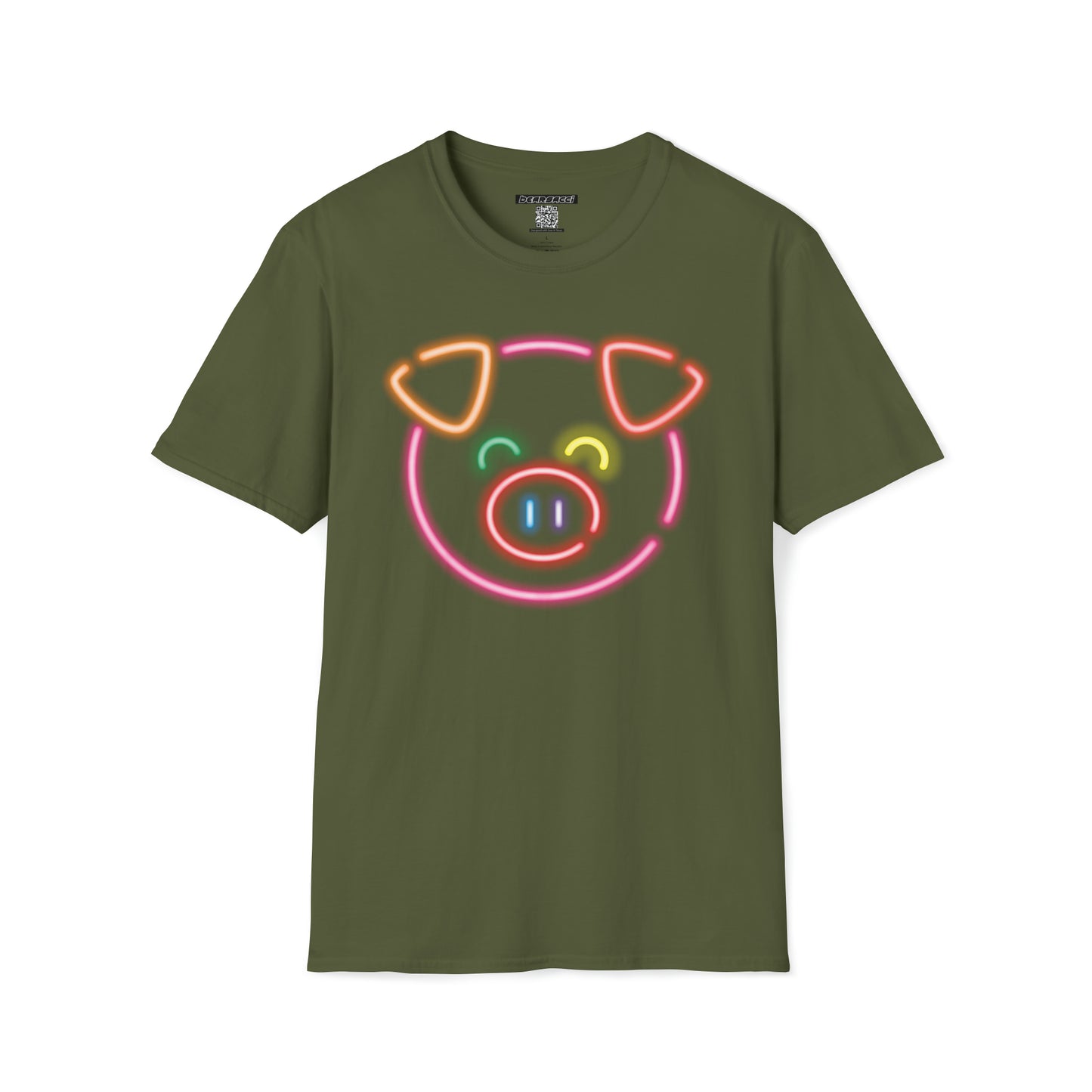 HyperPop™ X SlutPride™: Neon Pig│ Softsyle T-shirt