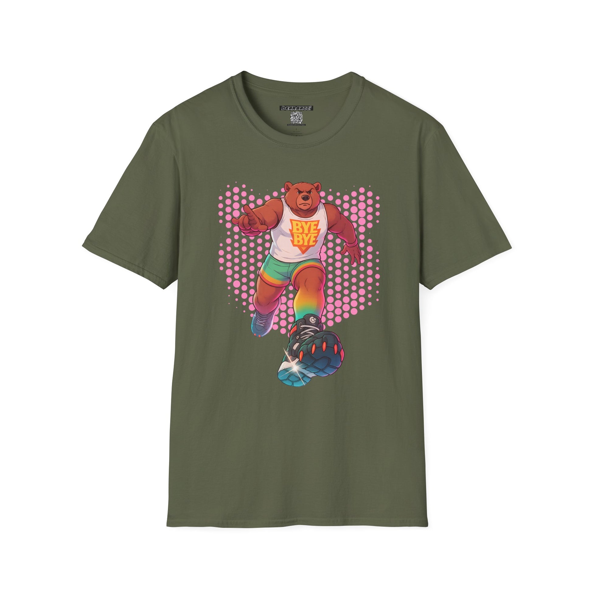 GymBros®: Bye Bye Bad Decisions Bear │ Softsyle T-shirt