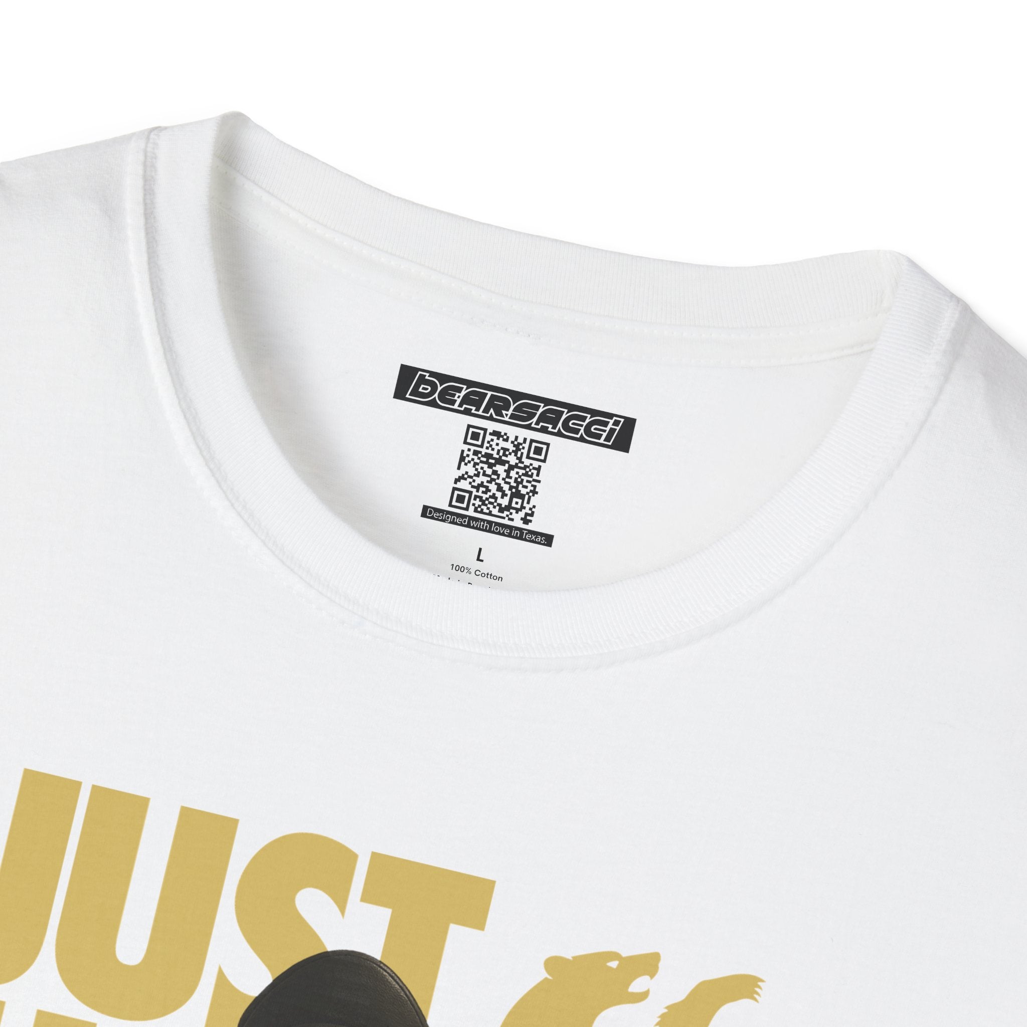 Bearsacci™ X Dominion: Just Fucking Do It Dom Daddy Teddy Bear│ Softsyle T-shirt