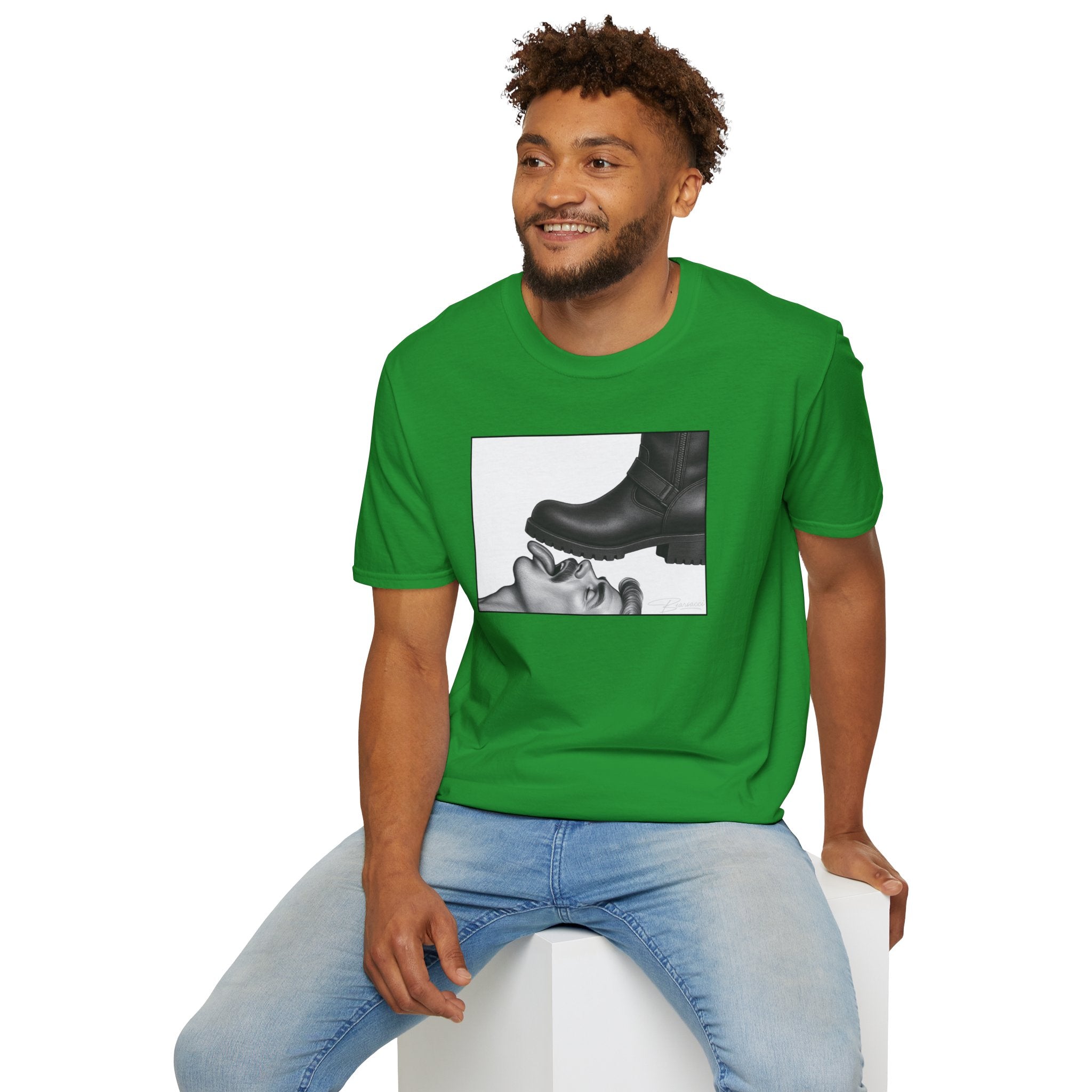 Dominion® X Paparazzi Blvd®: Lick The Boot│ Softsyle T-shirt
