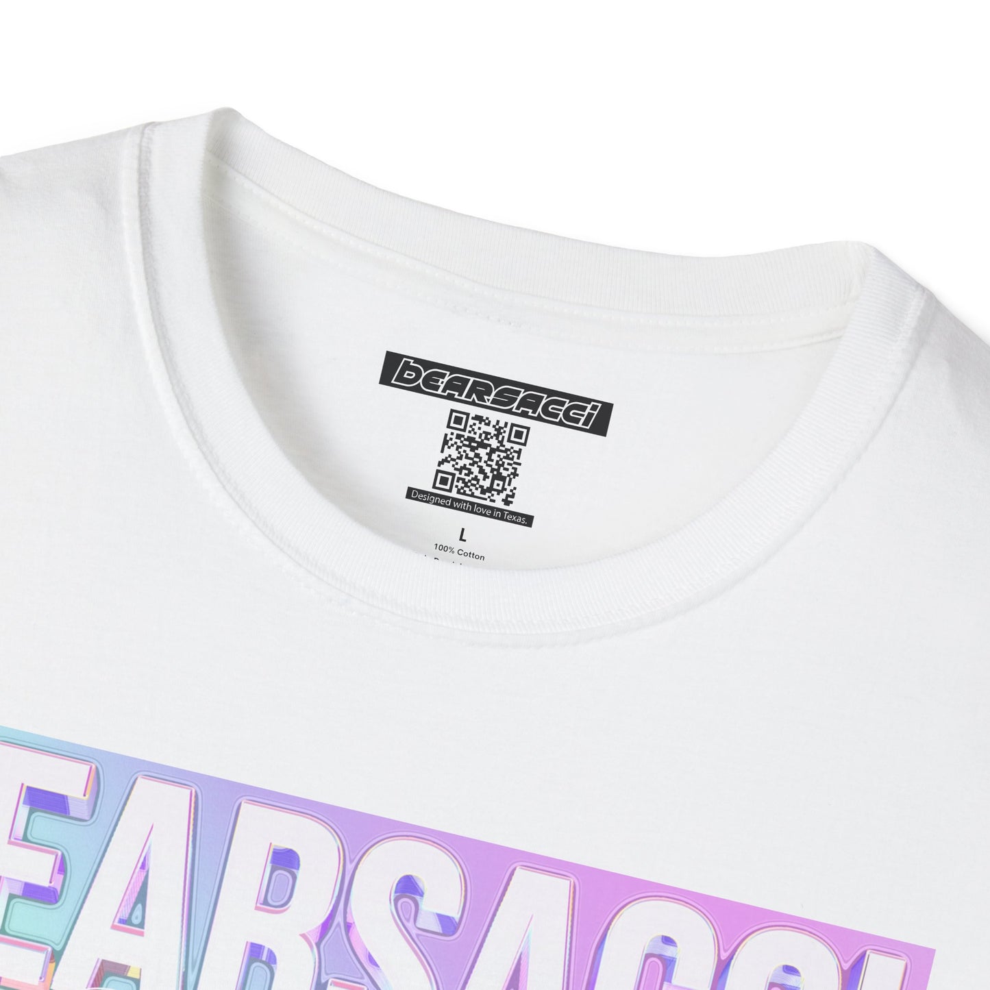 Fake Designer™: Holo Teddy Bear│ Softsyle T-shirt