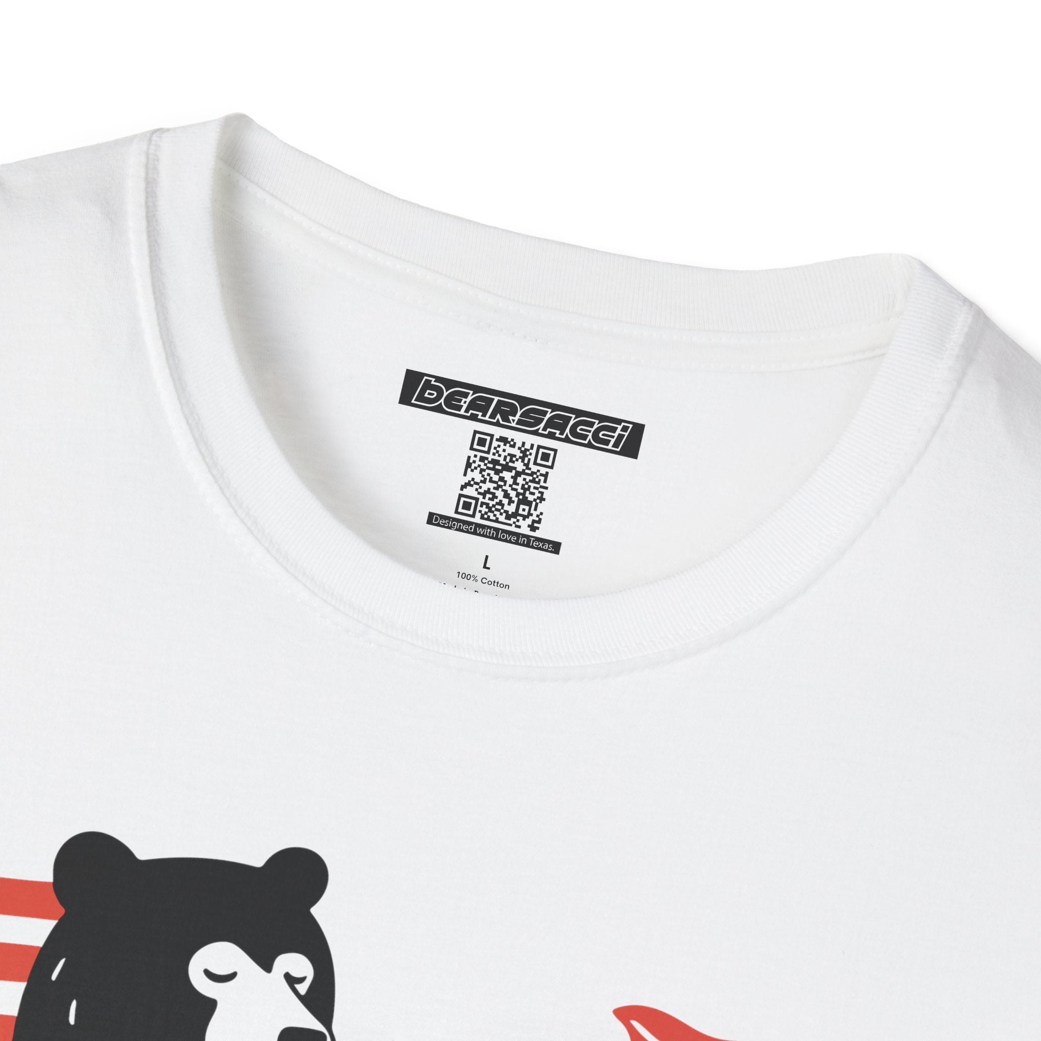 Bearsacci® X Wanderlust®: Sunday Funday Lazy Bear│ Softsyle T-shirt