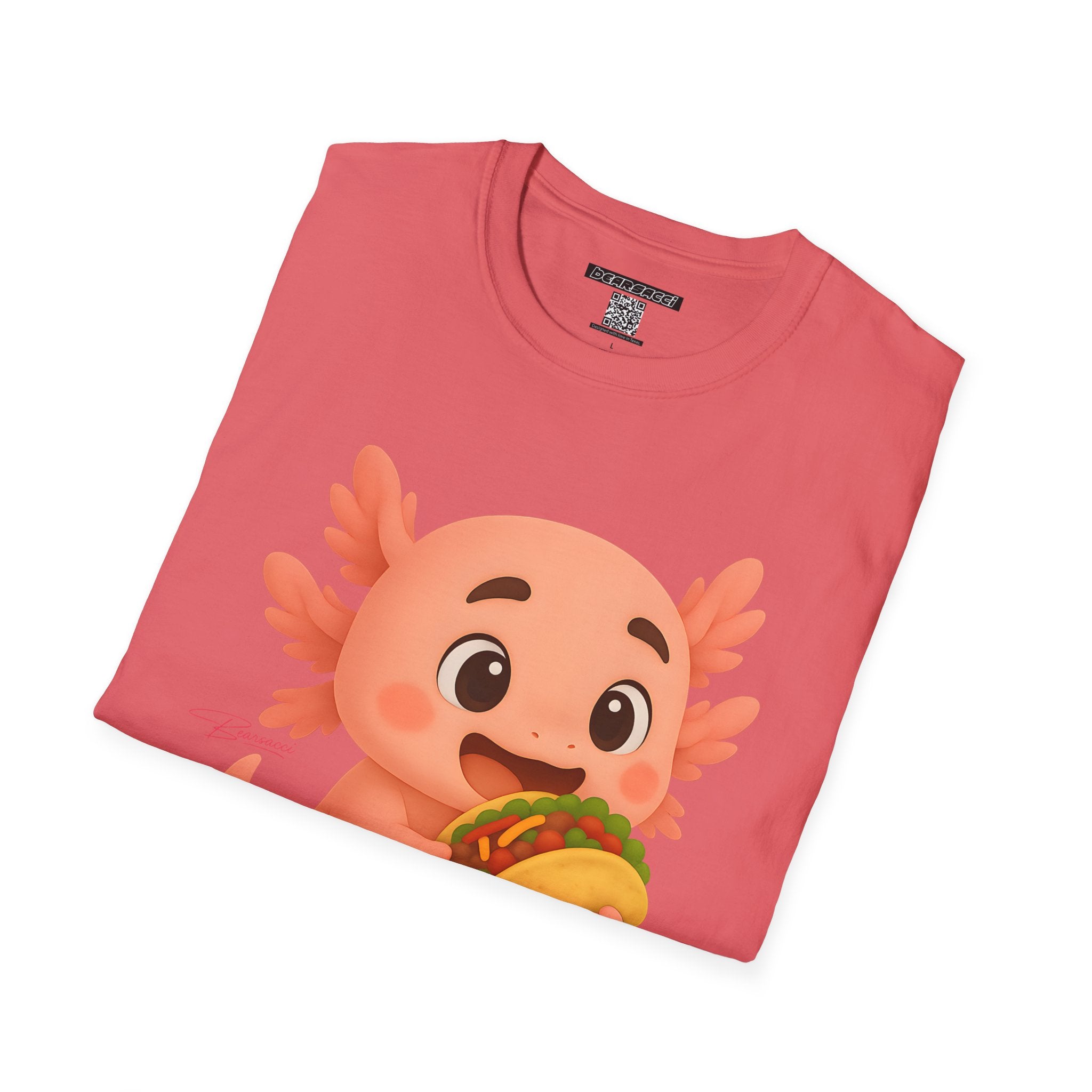 PeroLike X HyperPop®: Axolotl Taco │ Softsyle T-shirt
