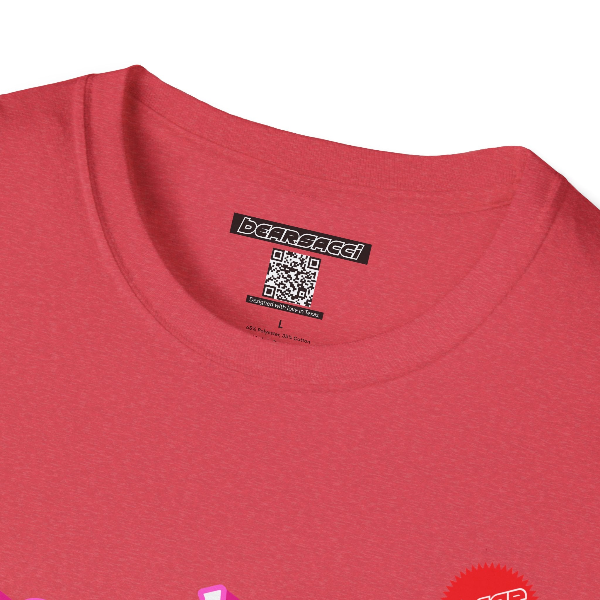 Bearbie® X Slutpride®: Bareback Logo │Softsyle T-shirt