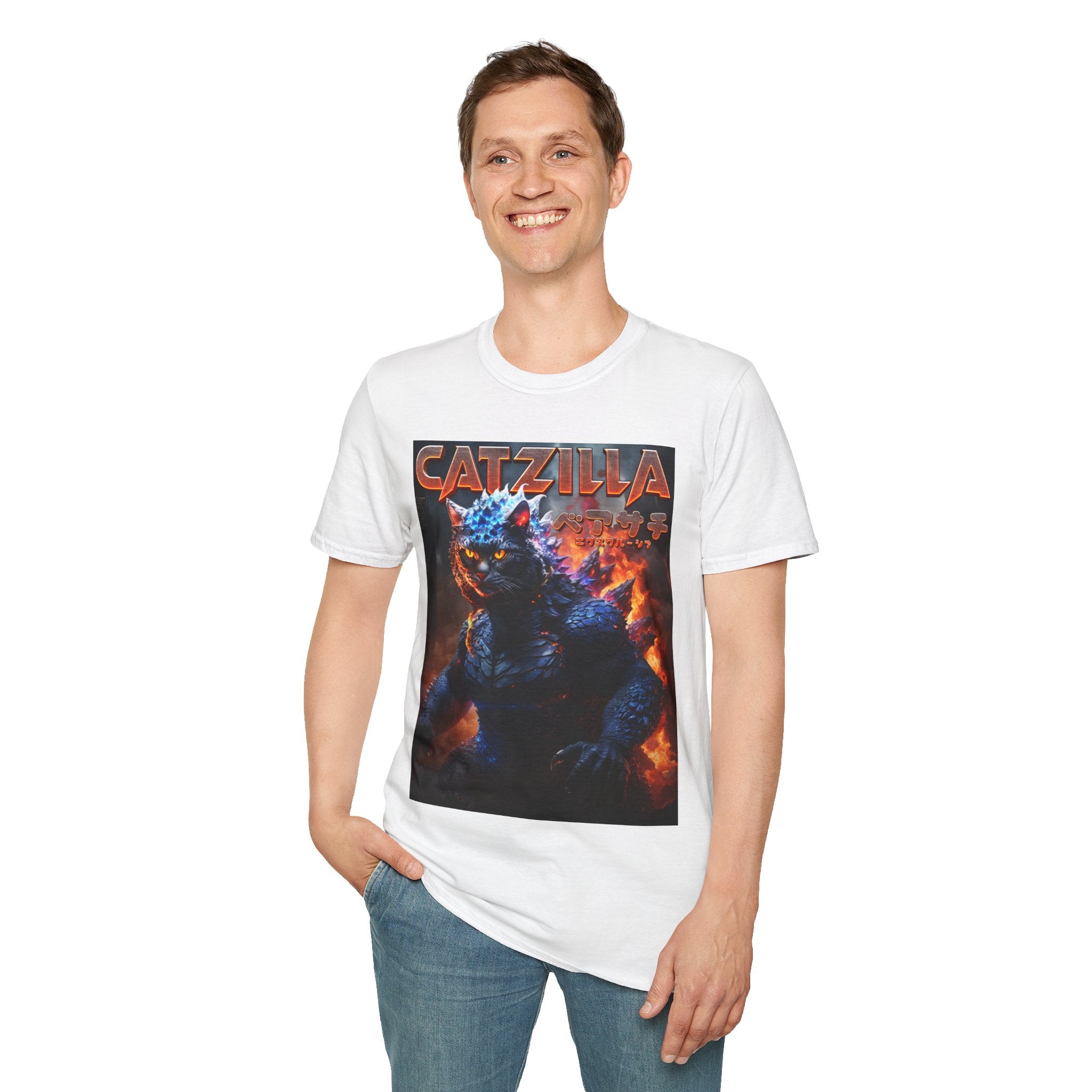Fake Designer™: Catzilla │ Softsyle T-shirt