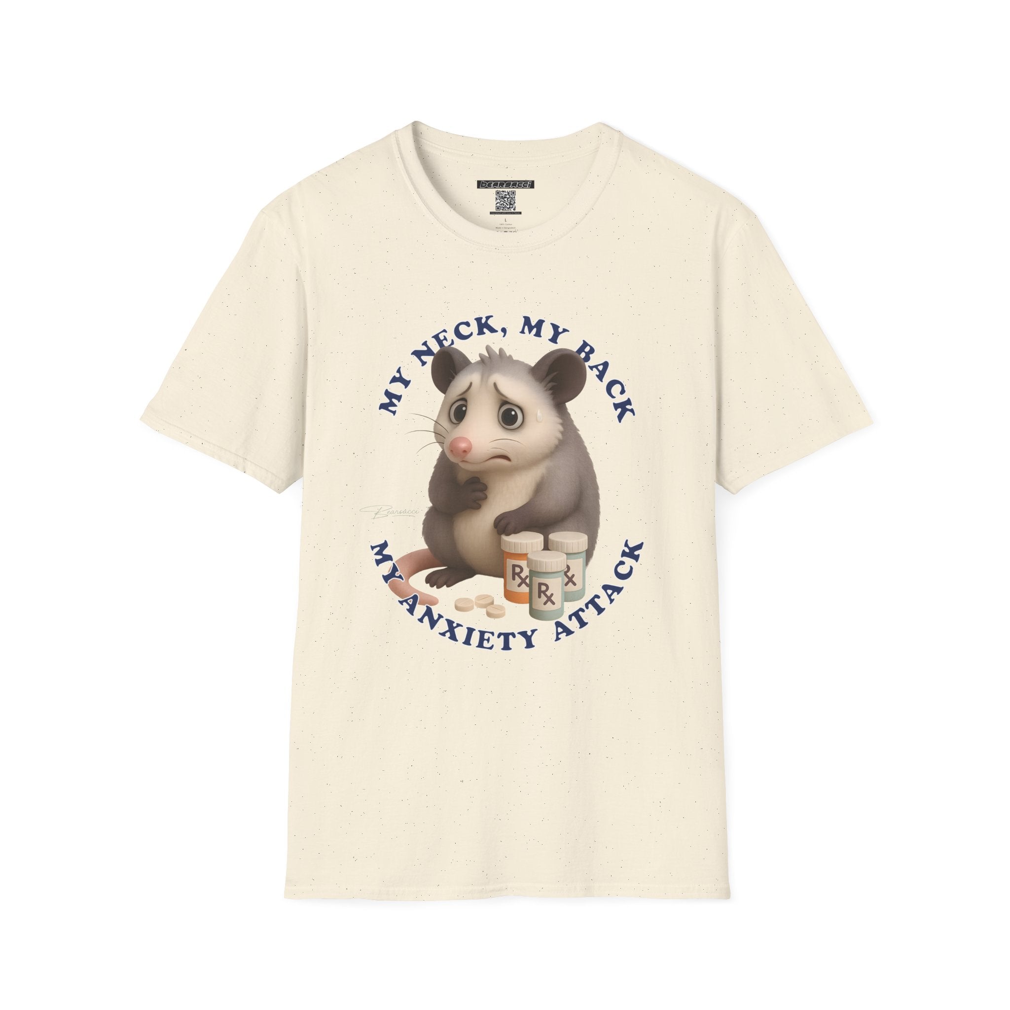 HyperPop®: My Neck My Back My Anxiety Attack │ Softsyle T-shirt