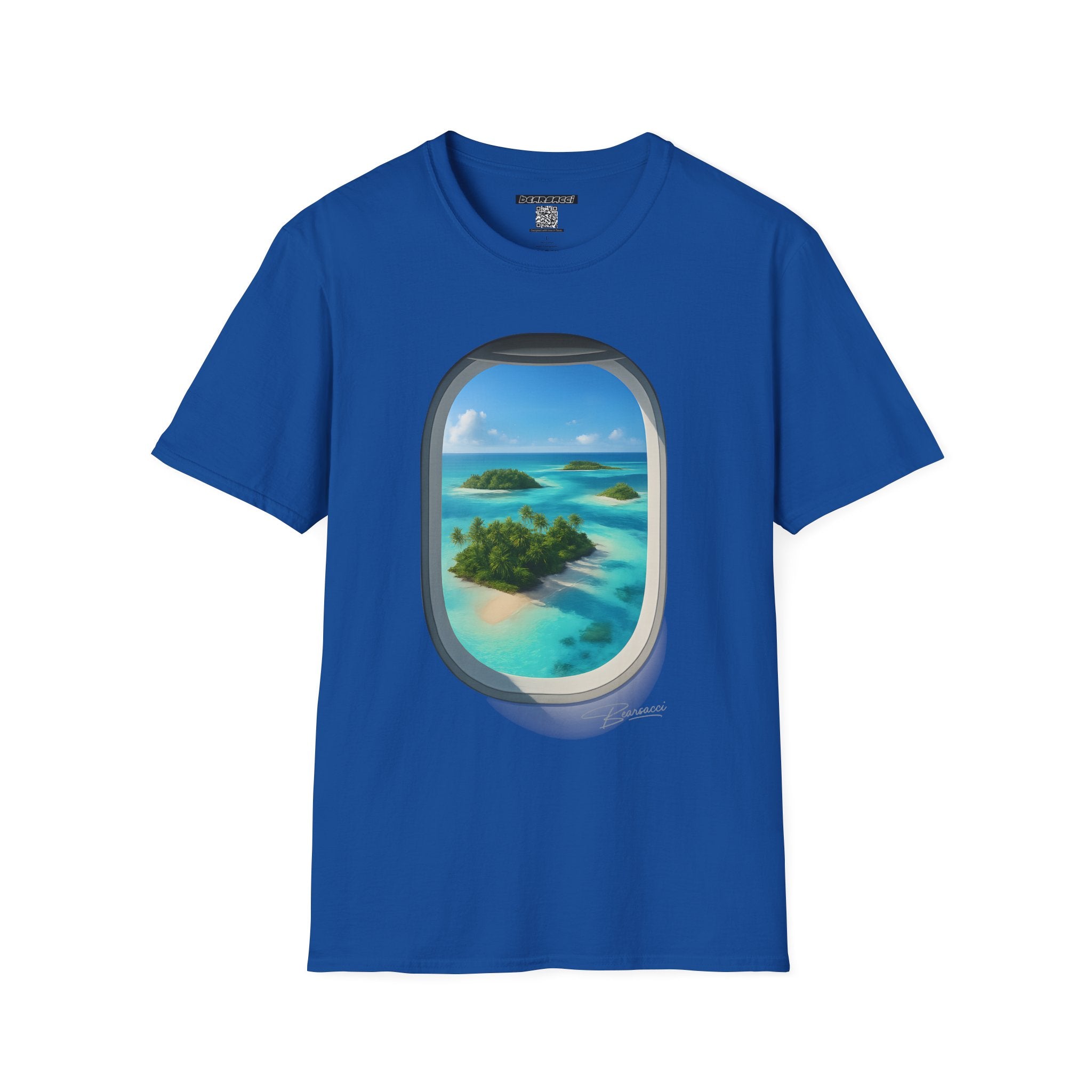 HyperPop™ X Wanderlust™ X FakeDesigner™: Window Seat Porthole Fantasy │ Softsyle T-shirt
