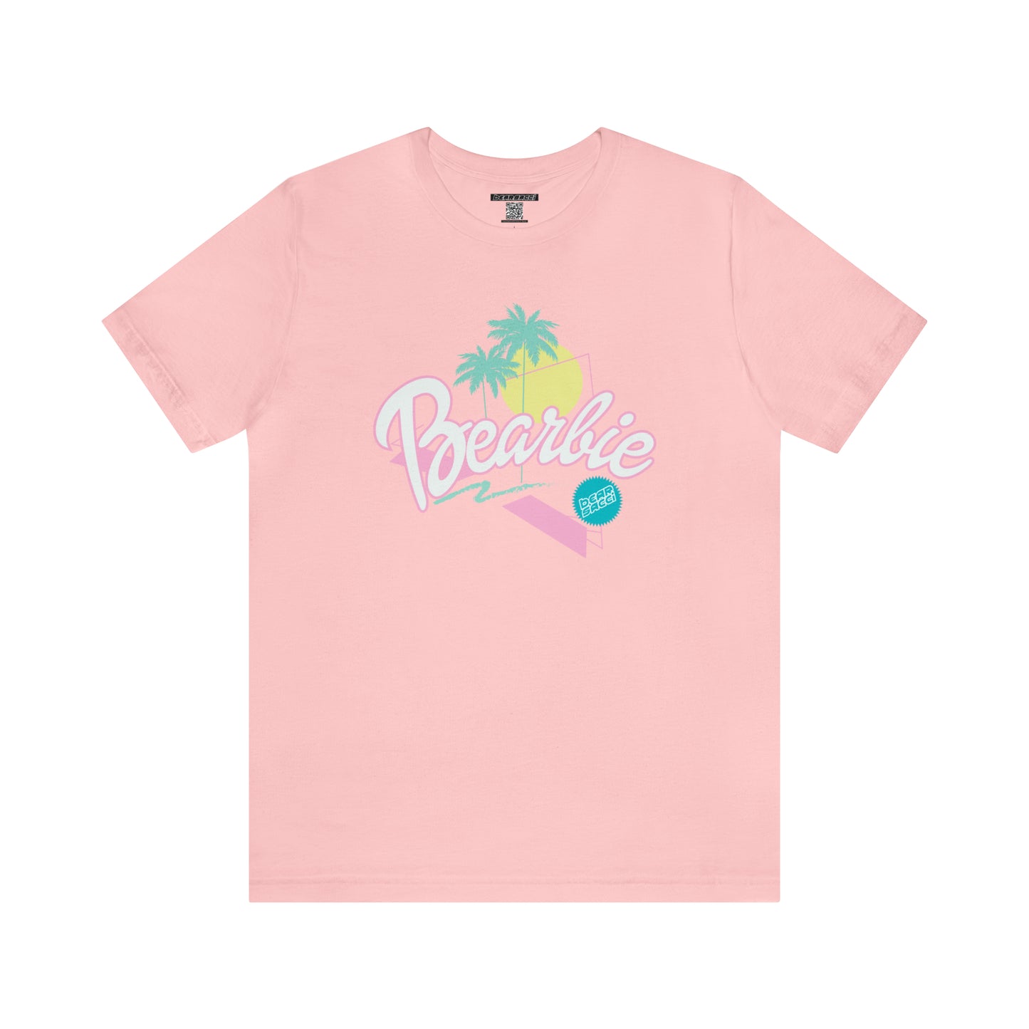 Bearbie: Pastel Malibu-Style Logo │Premium Jersey T-shirt