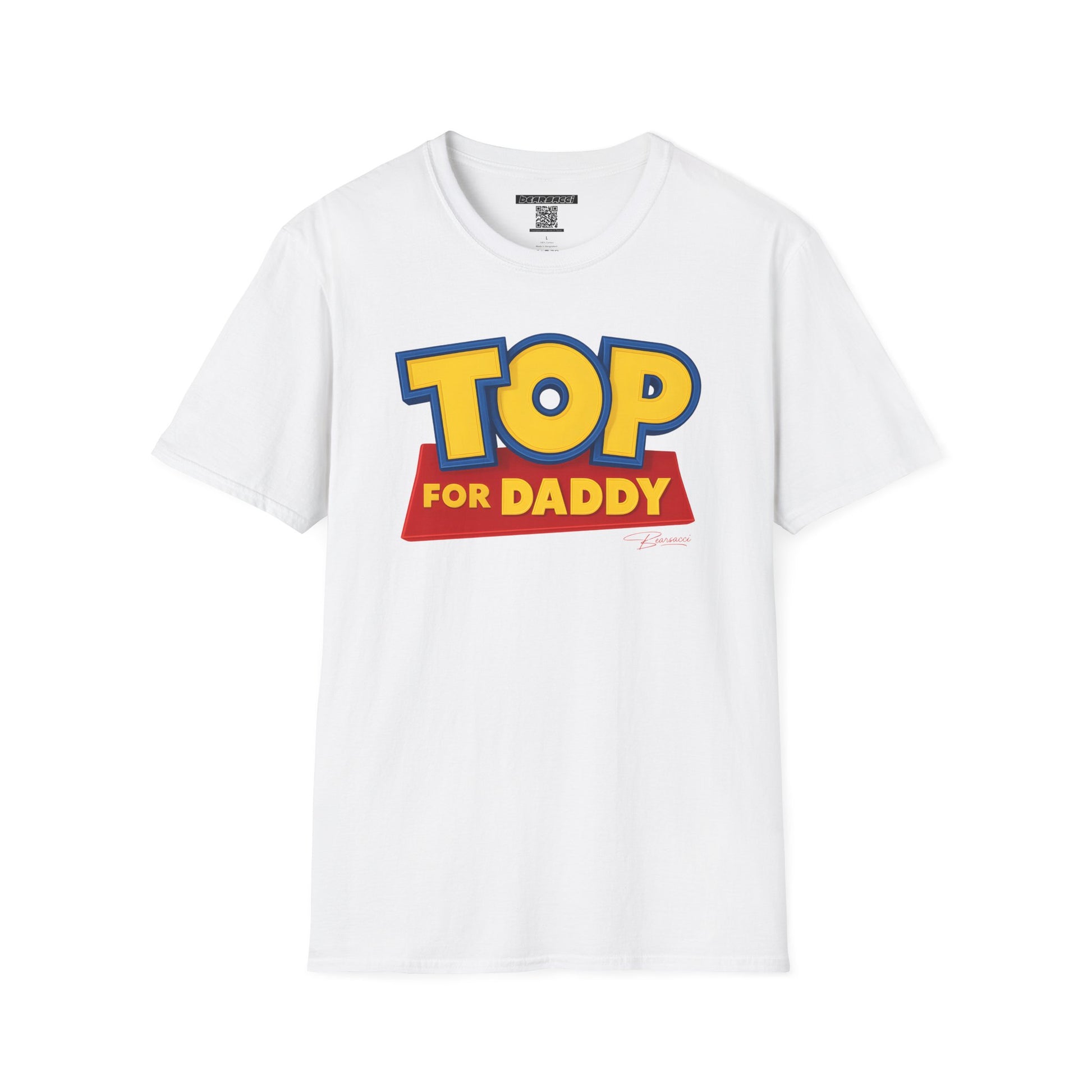 HyperPop® X SlutPride®: Top for Daddy® │ Softsyle T-shirt