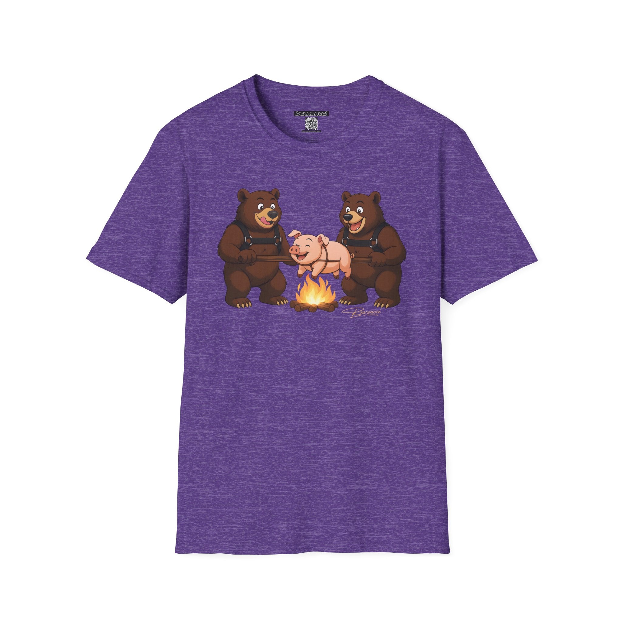 Bearmart®: Spit Roast Pig │Softsyle T-shirt
