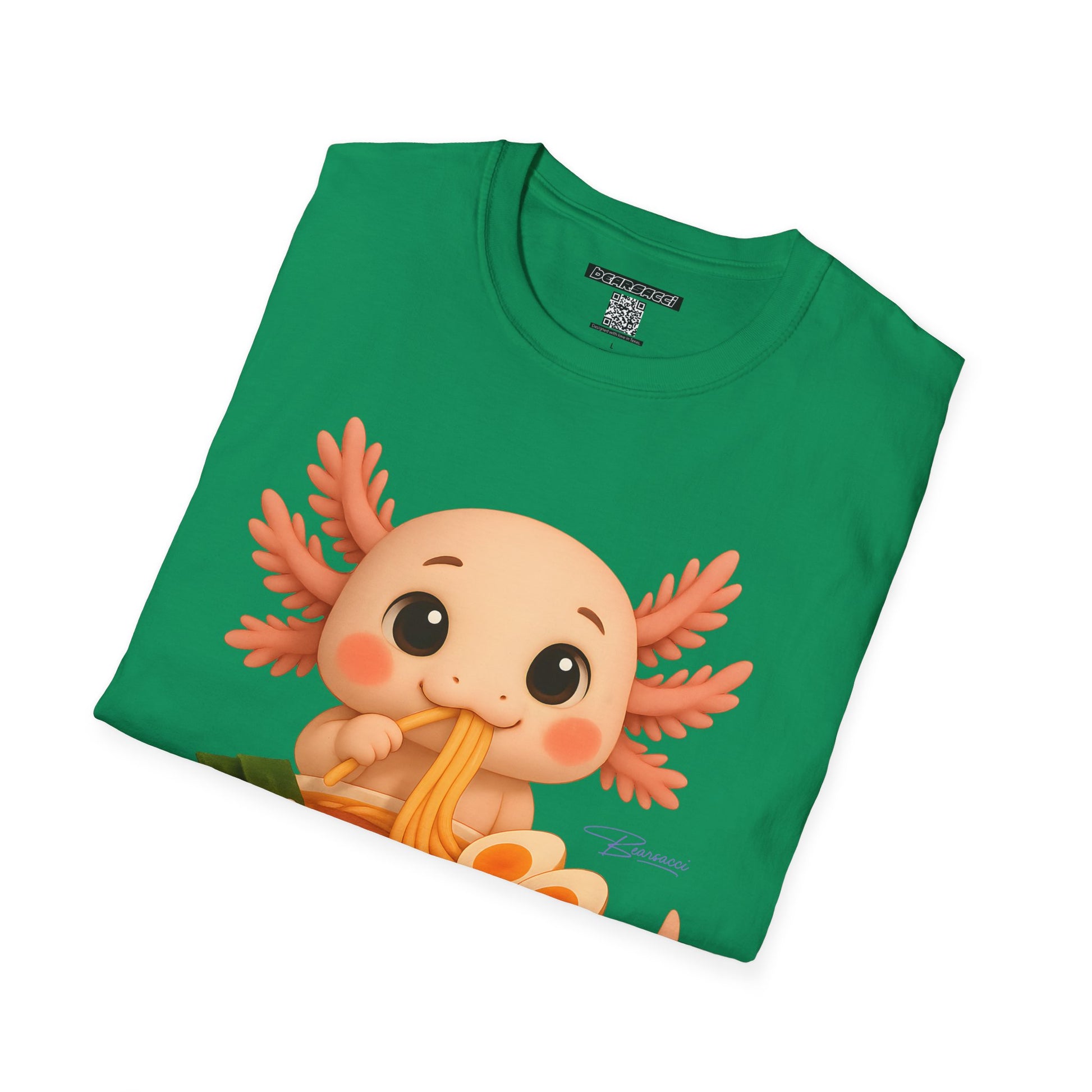 PeroLike X HyperPop®: Axolotl Ramen │ Softsyle T-shirt