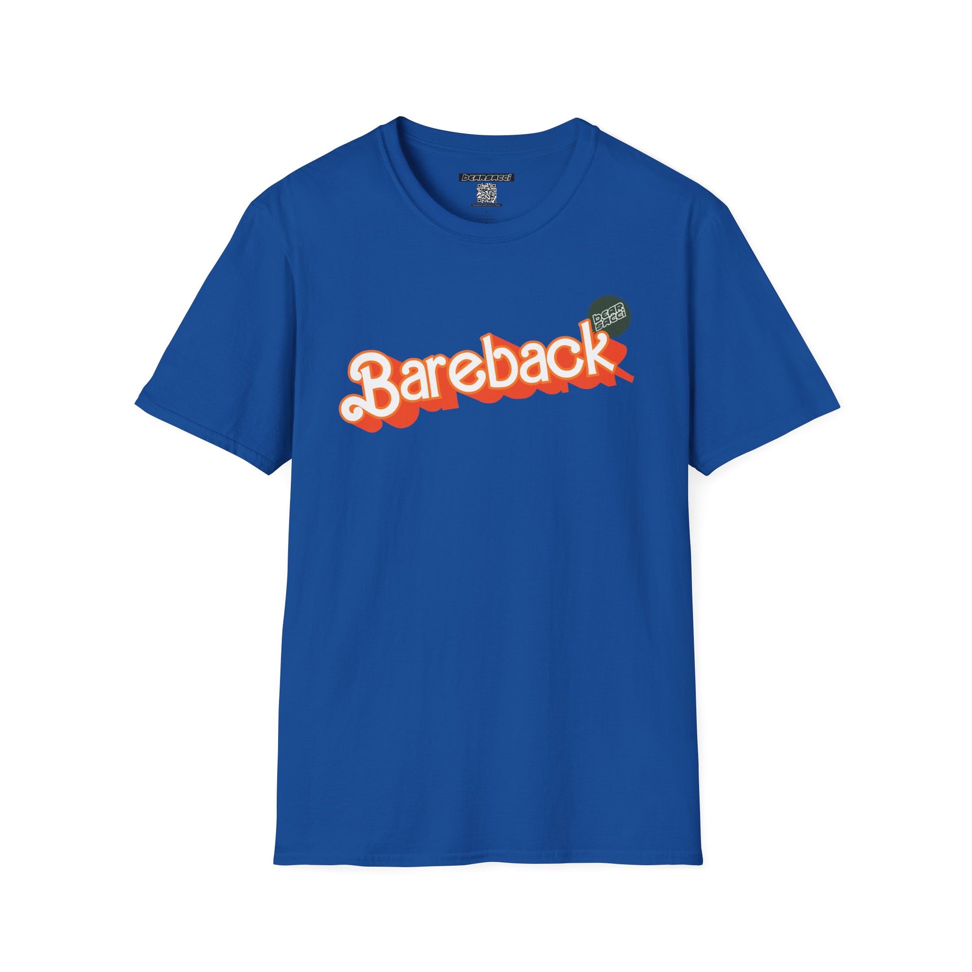 Bearbie® X Slutpride®: Bareback Logo (Hunter) │Softsyle T-shirt
