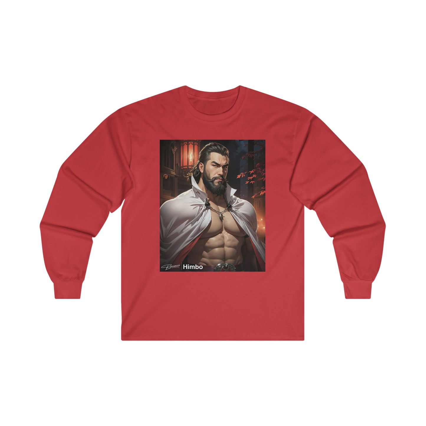 Himbo™ X Halloween: Vampire Closeup │ Ultra Cotton Long Sleeve Tee