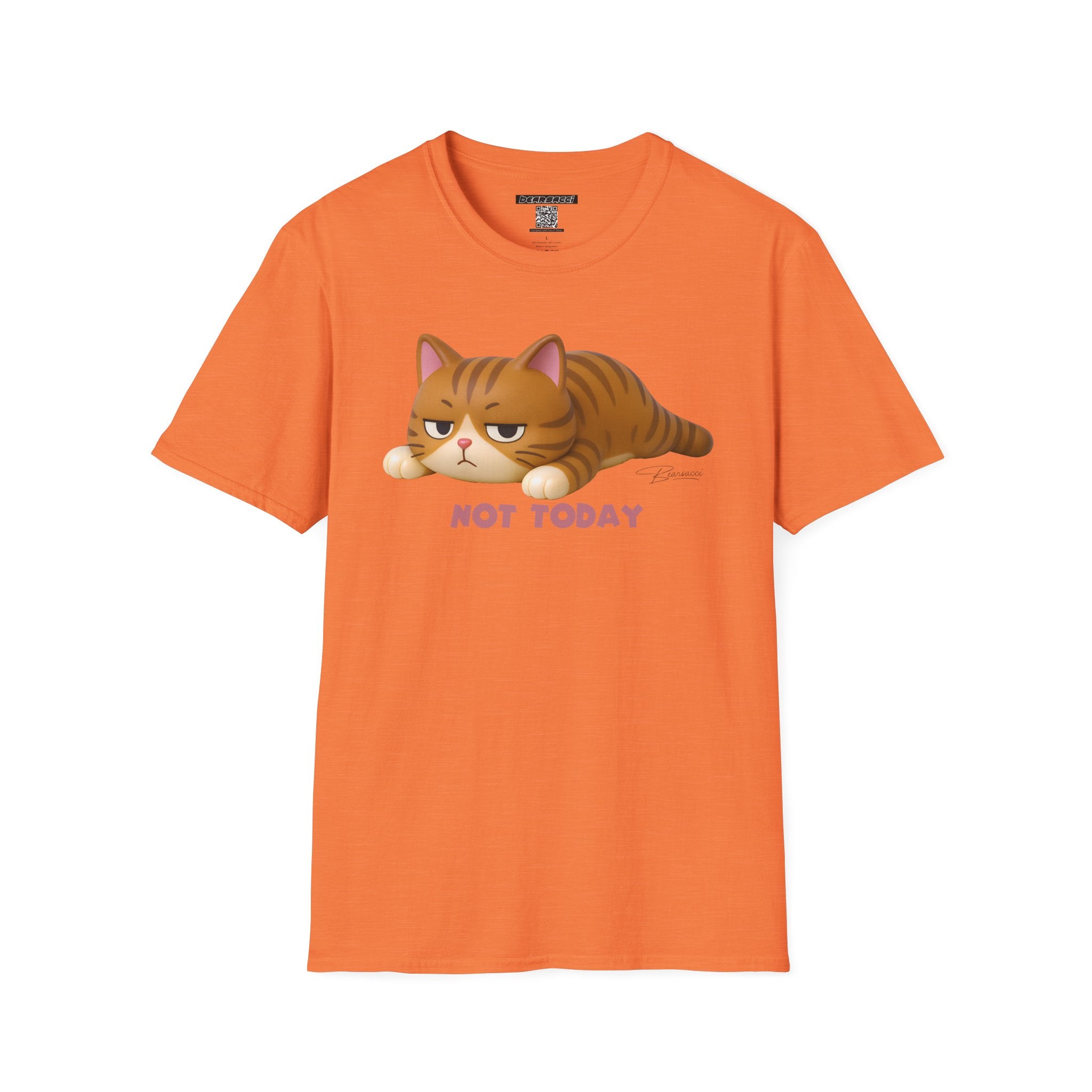 HyperPop®: Not Today Cat │ Softsyle T-shirt