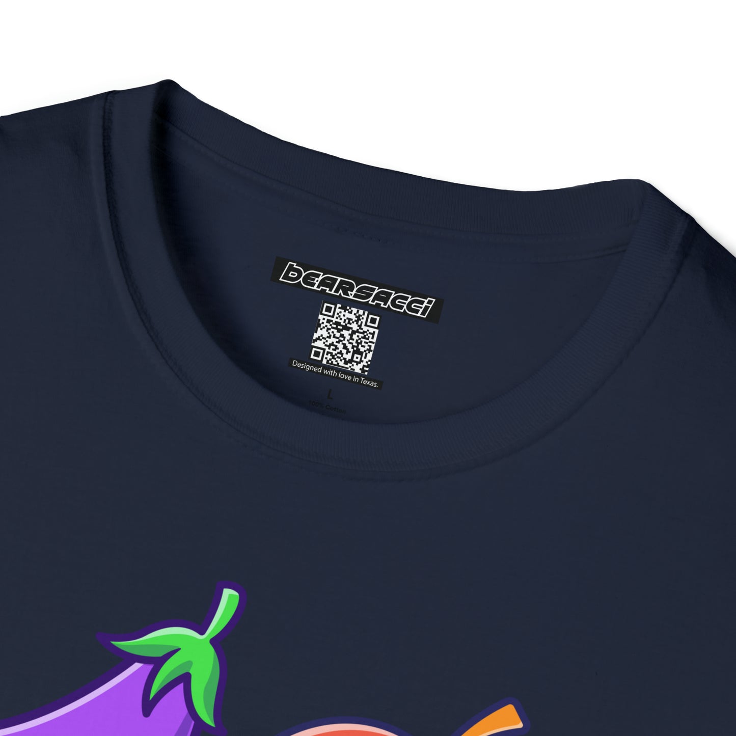 SlutPride™ X HyperPop™: Eggplant & Peach │ Softsyle T-shirt