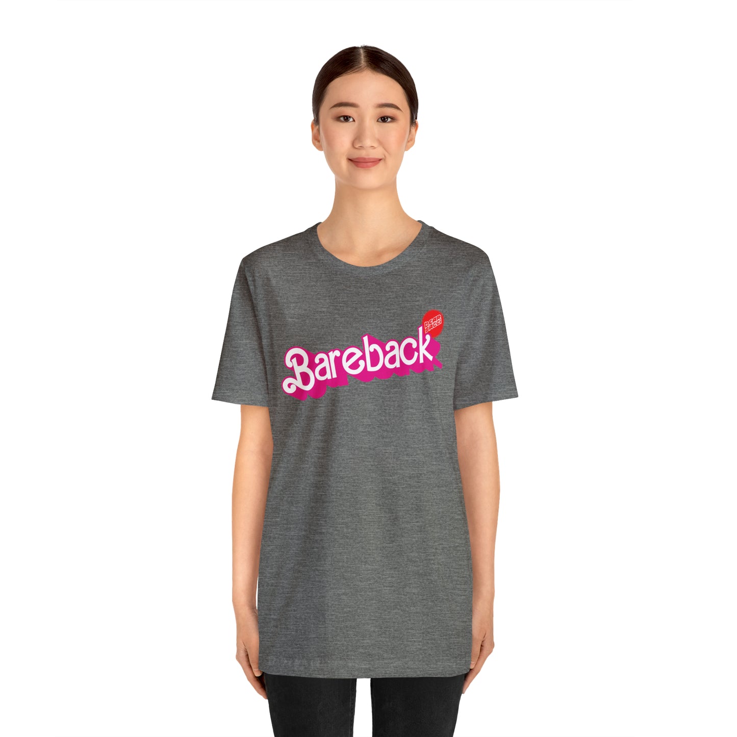 Bearbie™ X Slutpride™: Bareback Logo │Premium Jersey T-shirt