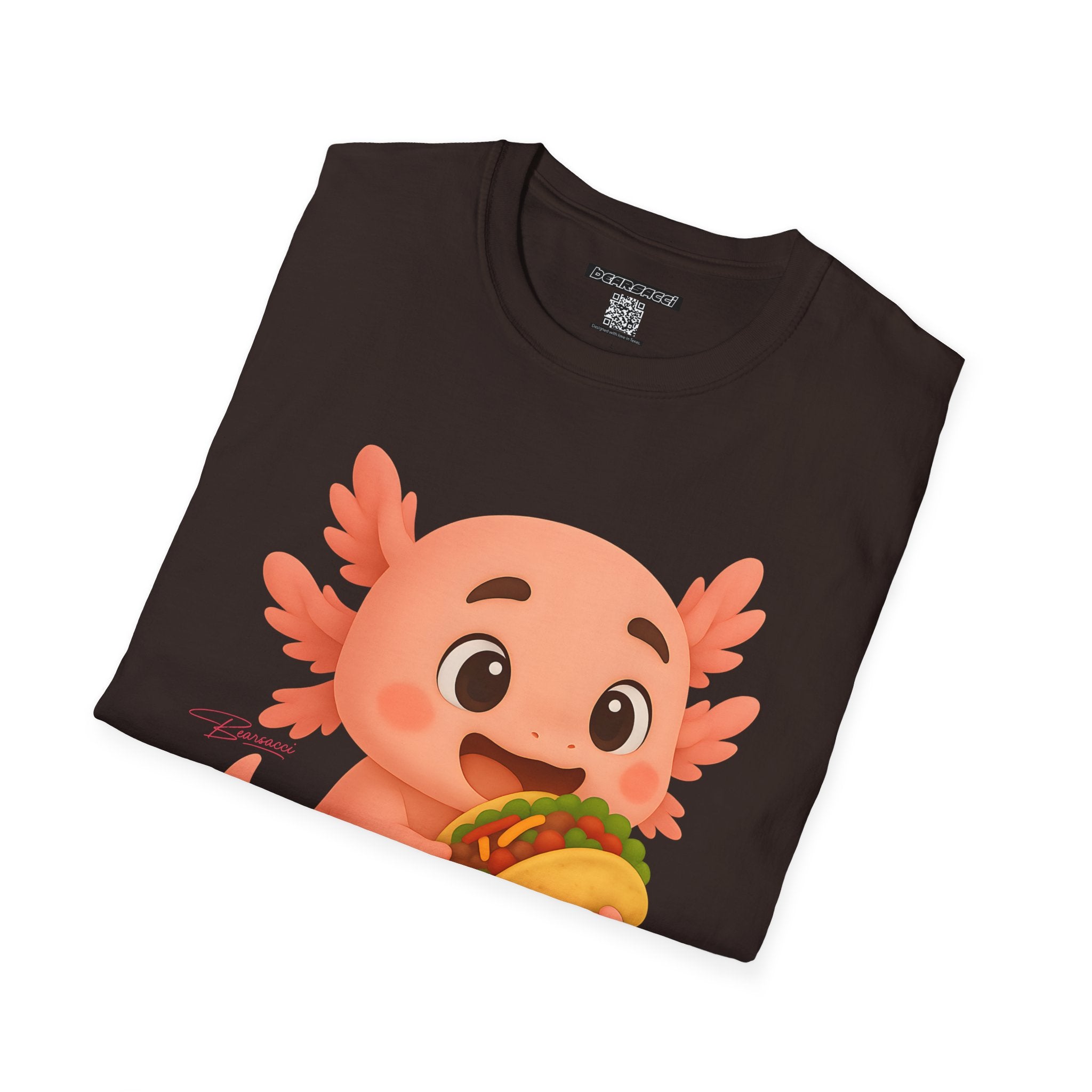 PeroLike X HyperPop®: Axolotl Taco │ Softsyle T-shirt
