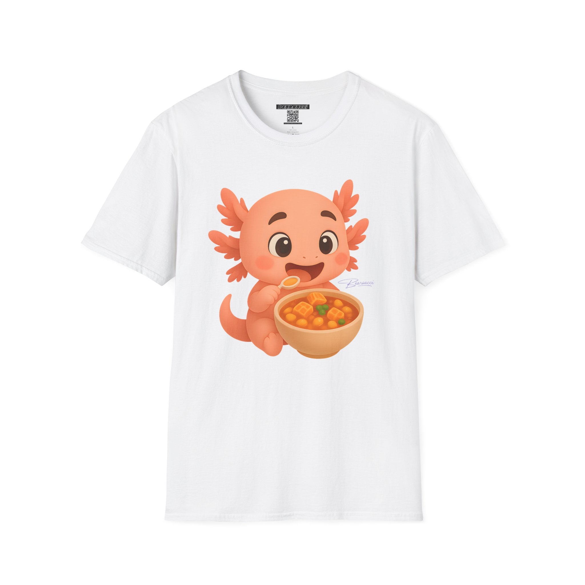 PeroLike X HyperPop®: Axolotl Menudo │ Softsyle T-shirt