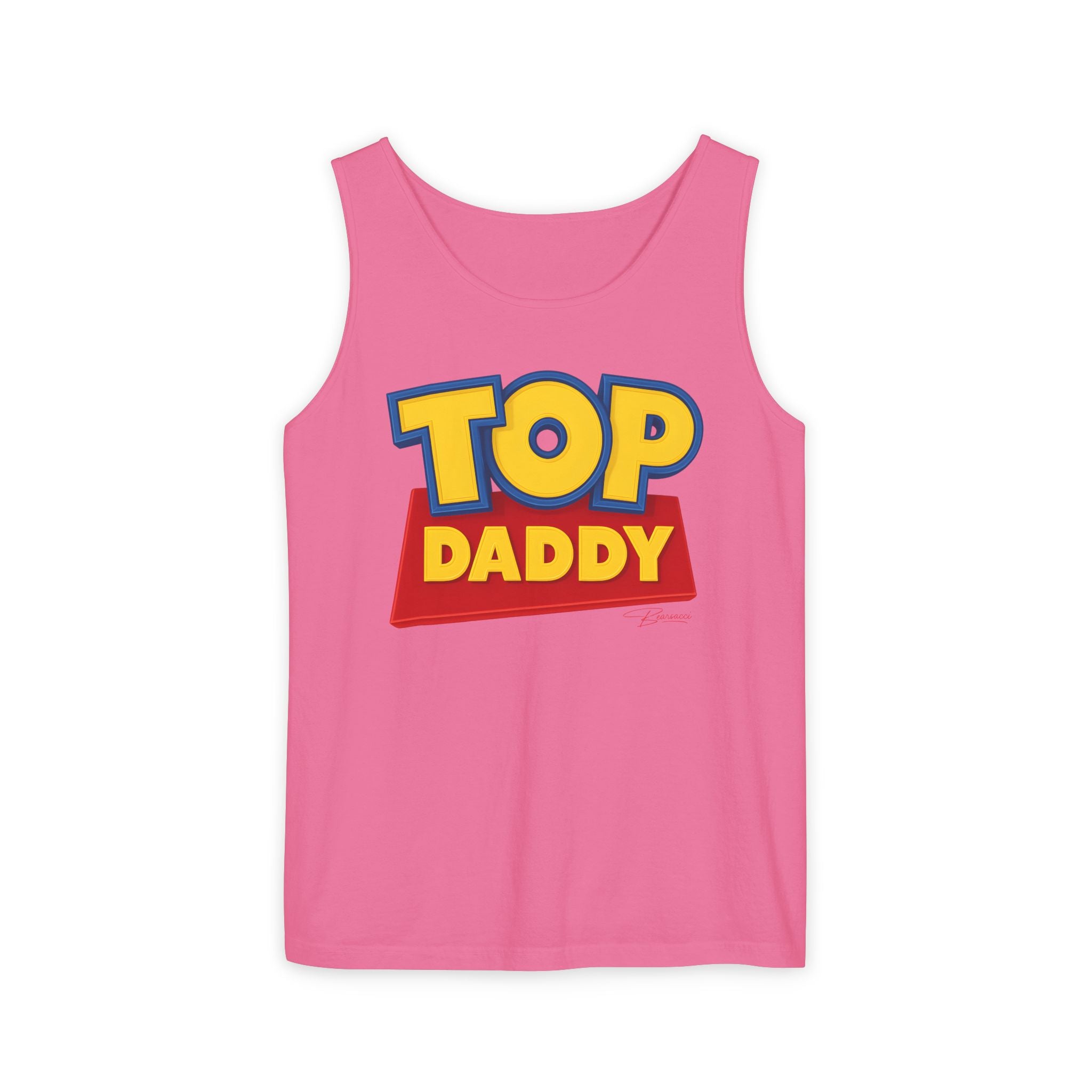 HyperPop® X SlutPride®: Top Daddy® │ Garment-Dyed Tank Top