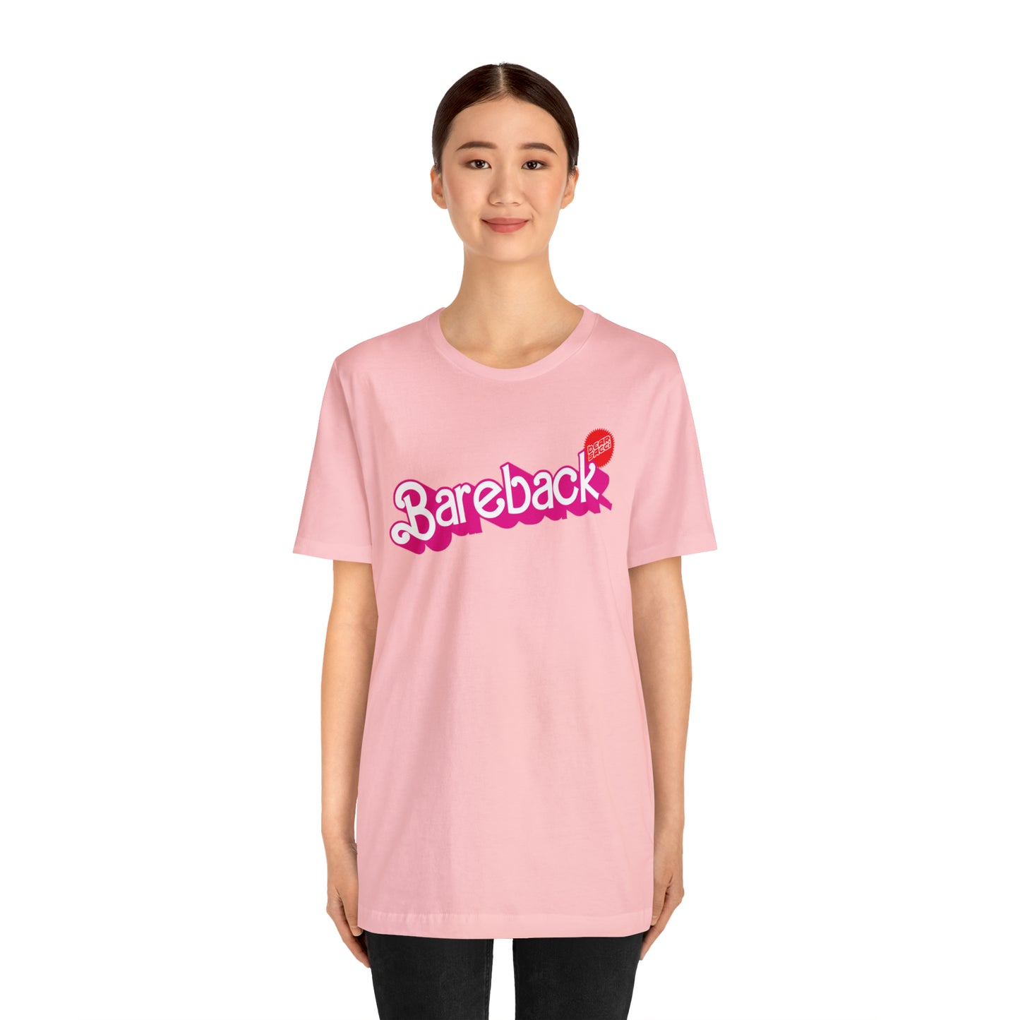 Bearbie™ X Slutpride™: Bareback Logo │Premium Jersey T-shirt