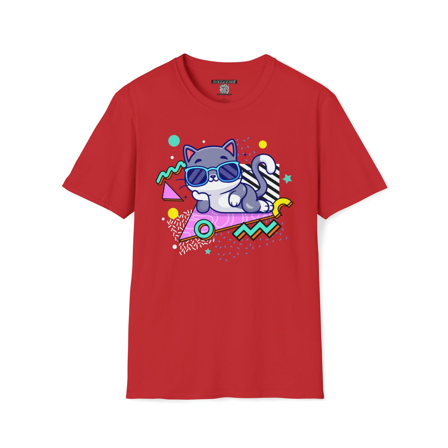 HyperPop™: Hella Dope 90s Cat │ Softsyle T-shirt