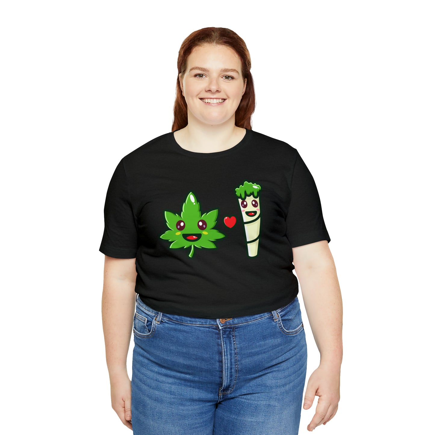 Stoney: Leafy Loves Blunty  │Premium Jersey T-shirt