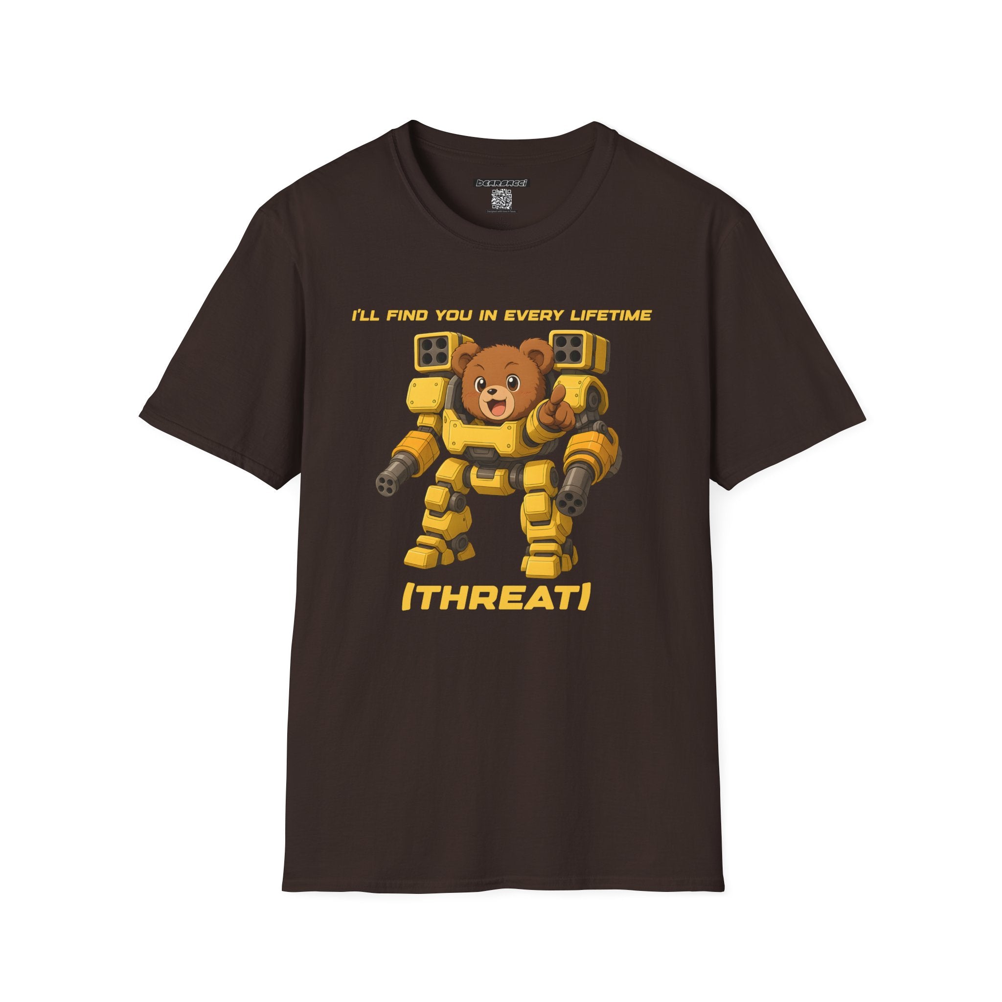 HyperPop®: Mech My Day (Love is a Threat) │ Softsyle T-shirt