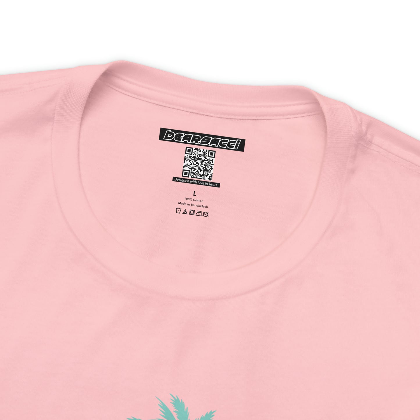 Bearbie: Pastel Malibu-Style Logo │Premium Jersey T-shirt