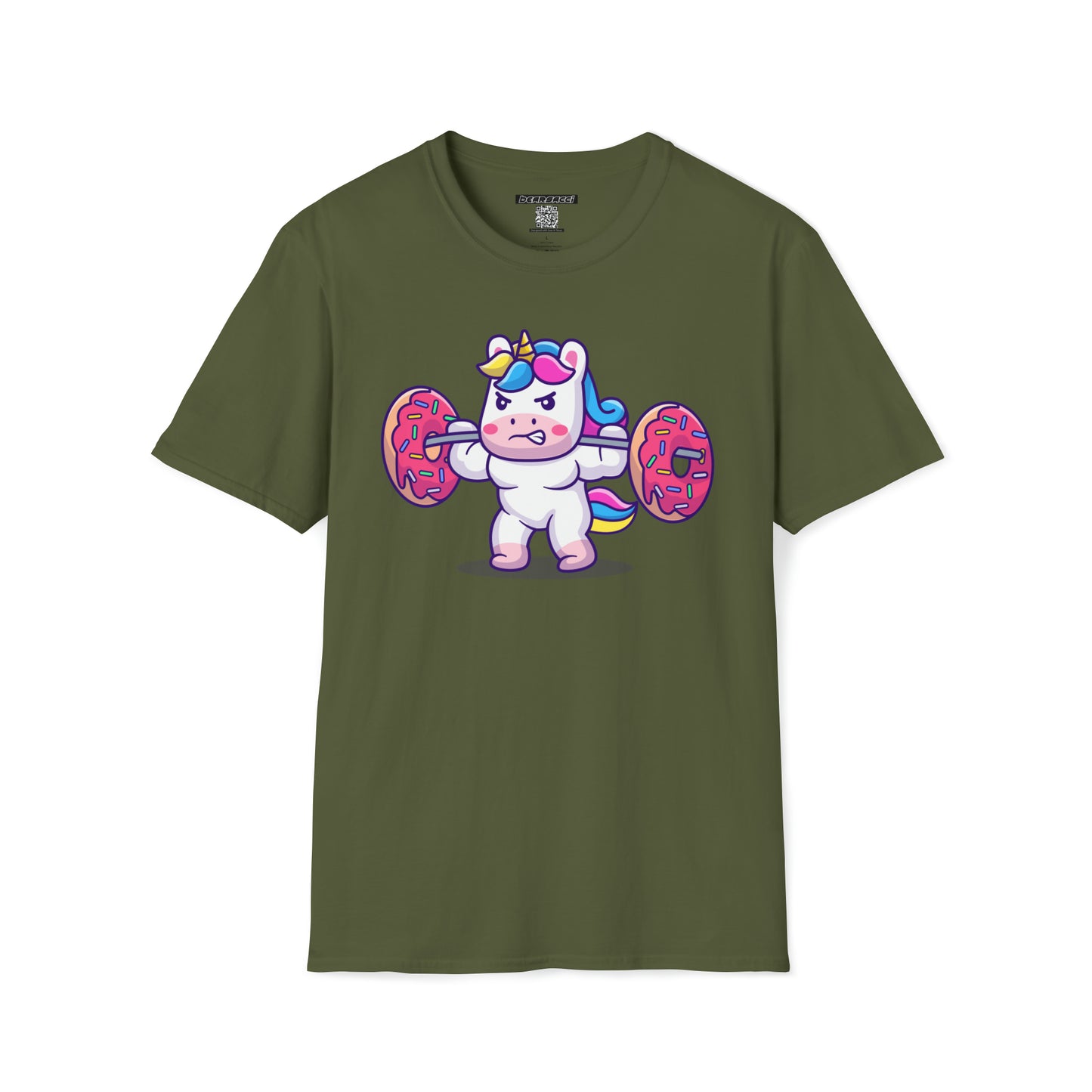 HyperPop™: Unicorn Lifting Doughnuts │ Softsyle T-shirt