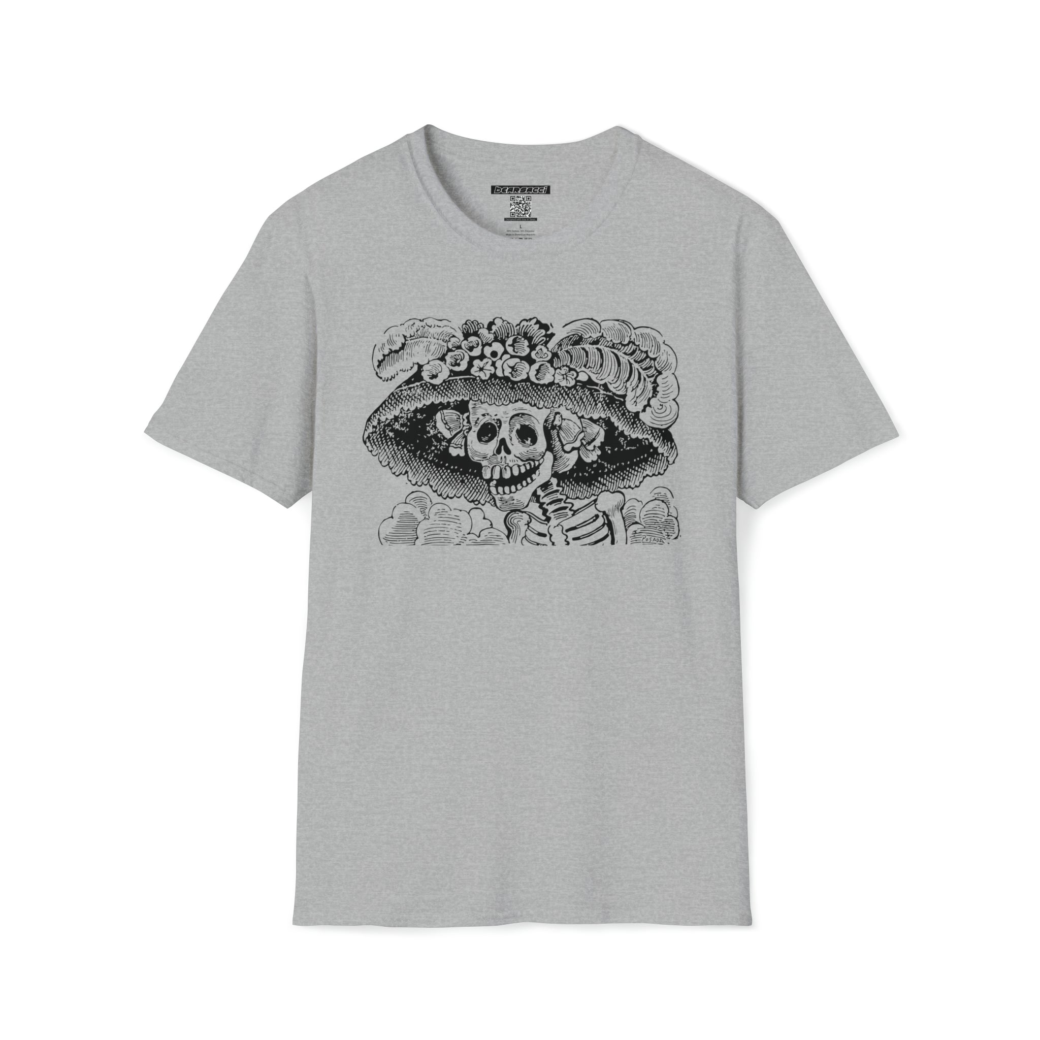 Pero-Like™: Posada's La Catrina │ Softsyle T-shirt