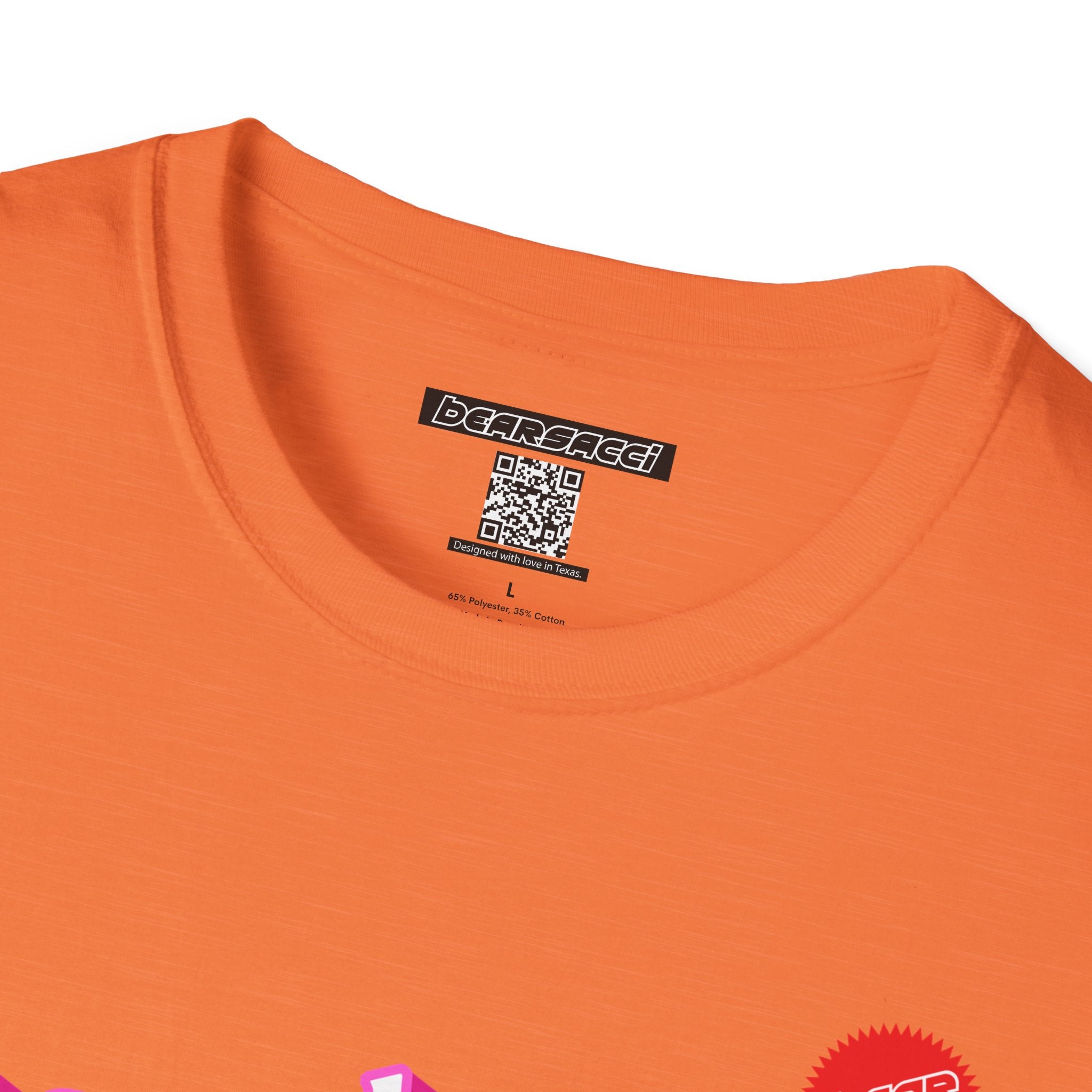 Bearbie® X Slutpride®: Bareback Logo │Softsyle T-shirt