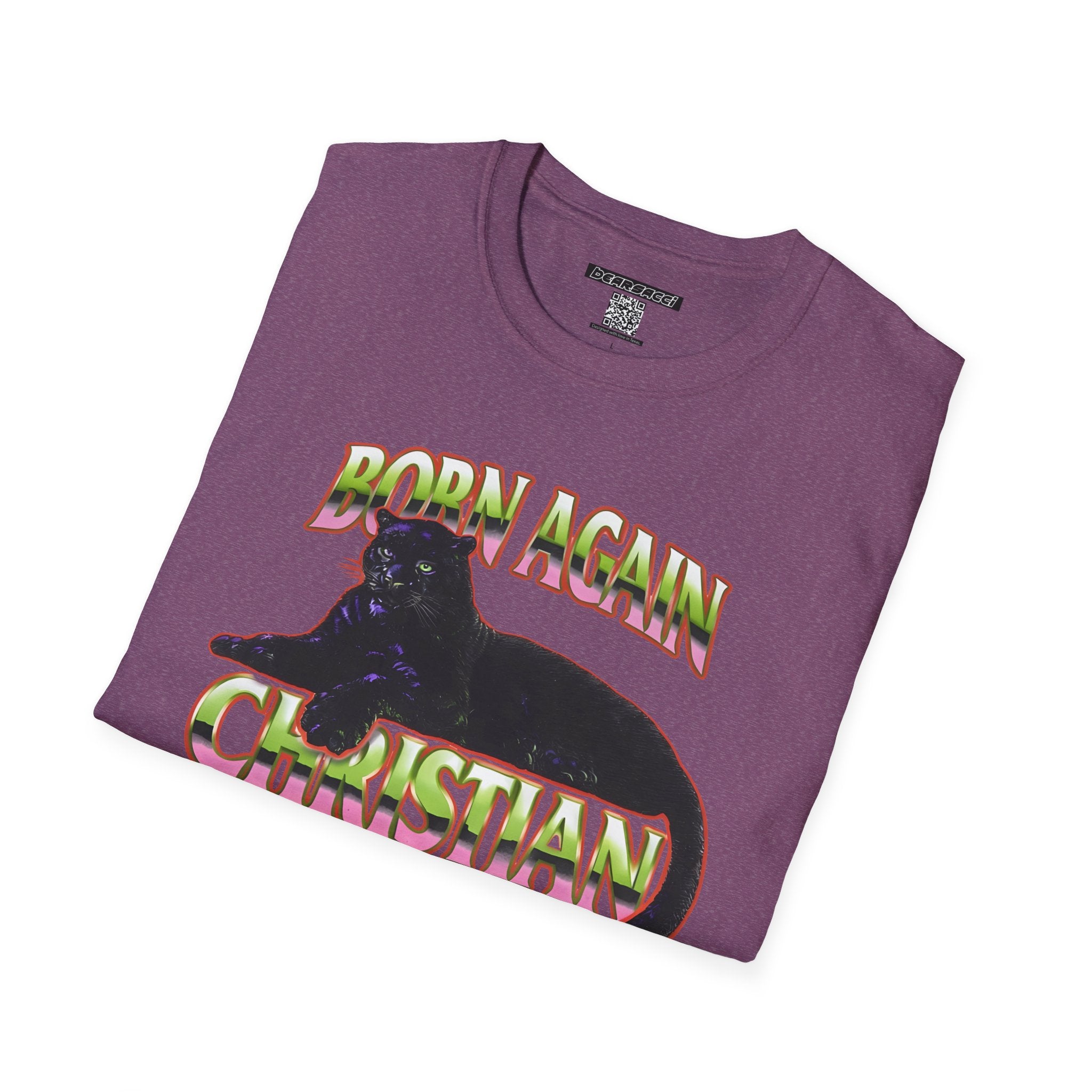 FakeDesigner®: Chinatown Market Secret Club Born Again Christian │ Softsyle T-shirt