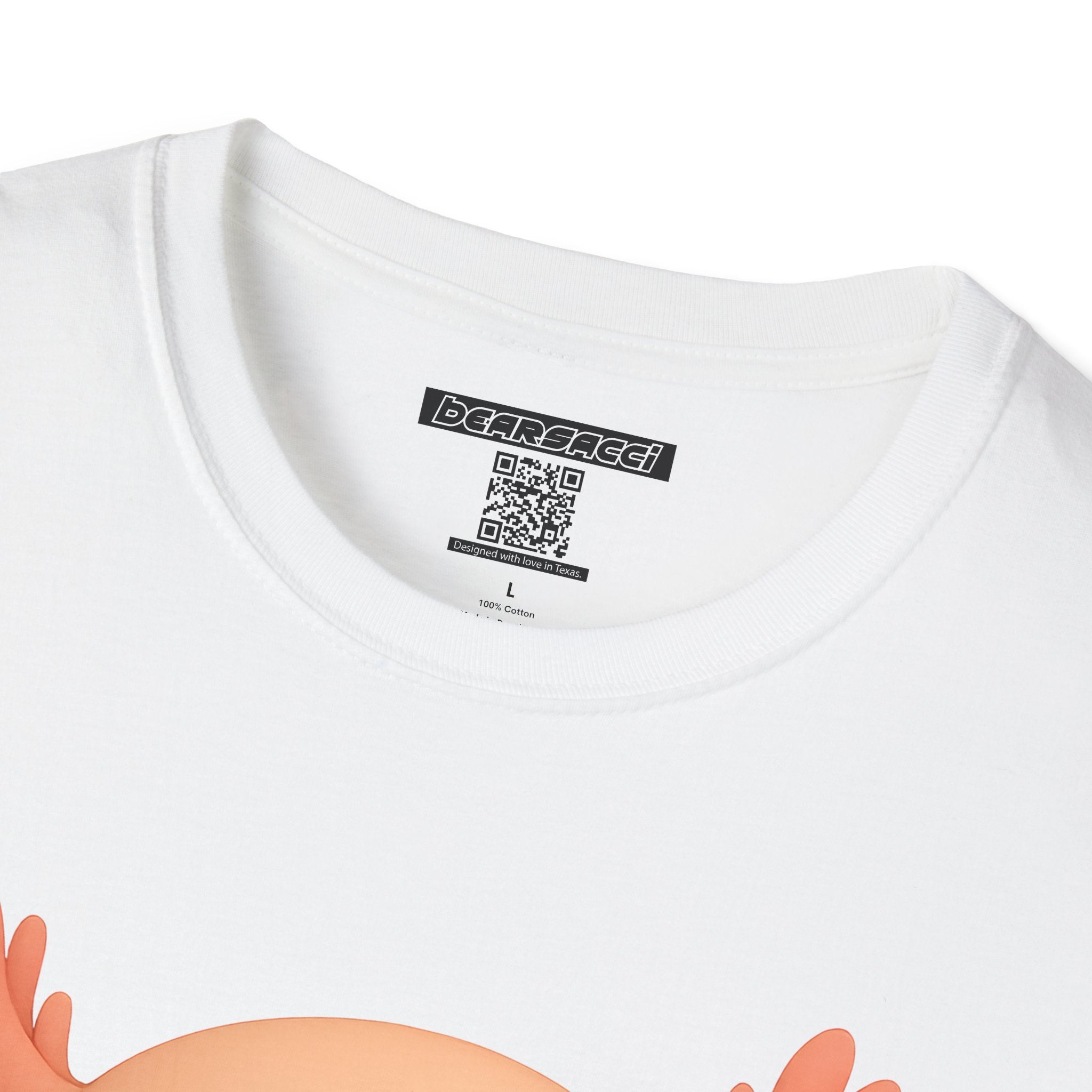 PeroLike X HyperPop®: Axolotl Concha Pan Dulce │ Softsyle T-shirt