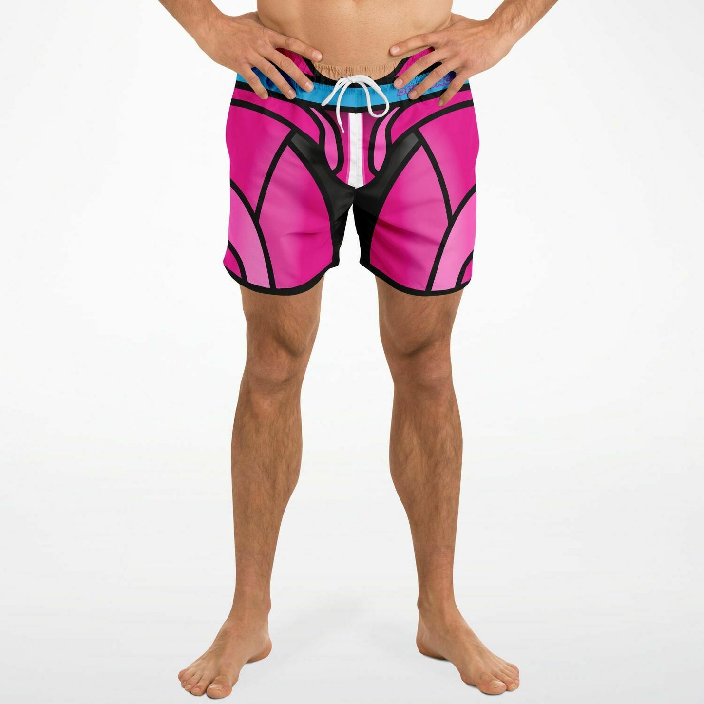 Zeus "Bearbie" Colorway │ Trompe L'Oeil Swim Trunks