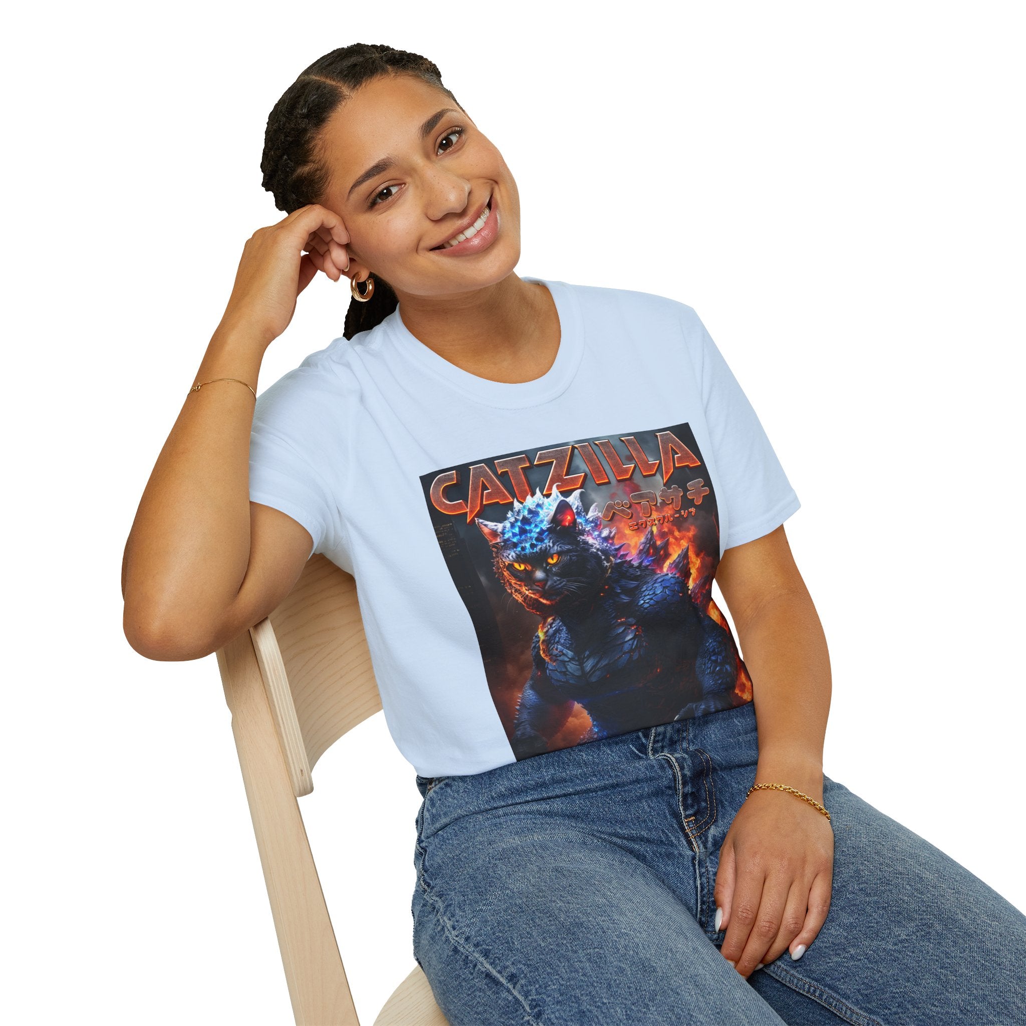 Fake Designer™: Catzilla │ Softsyle T-shirt