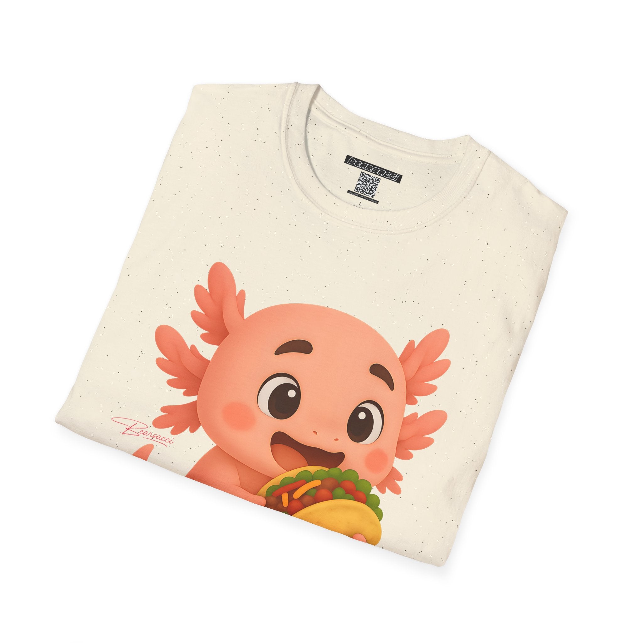 PeroLike X HyperPop®: Axolotl Taco │ Softsyle T-shirt