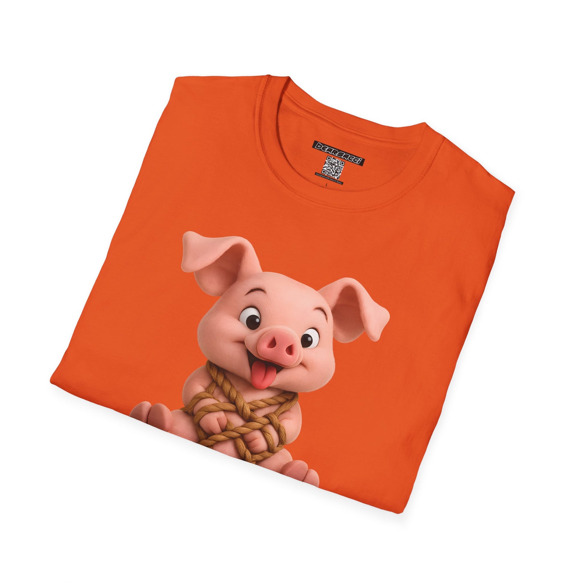 SlutPride® X Dominion®: Hog Tied (Rope Piggy)│ Softsyle T-shirt