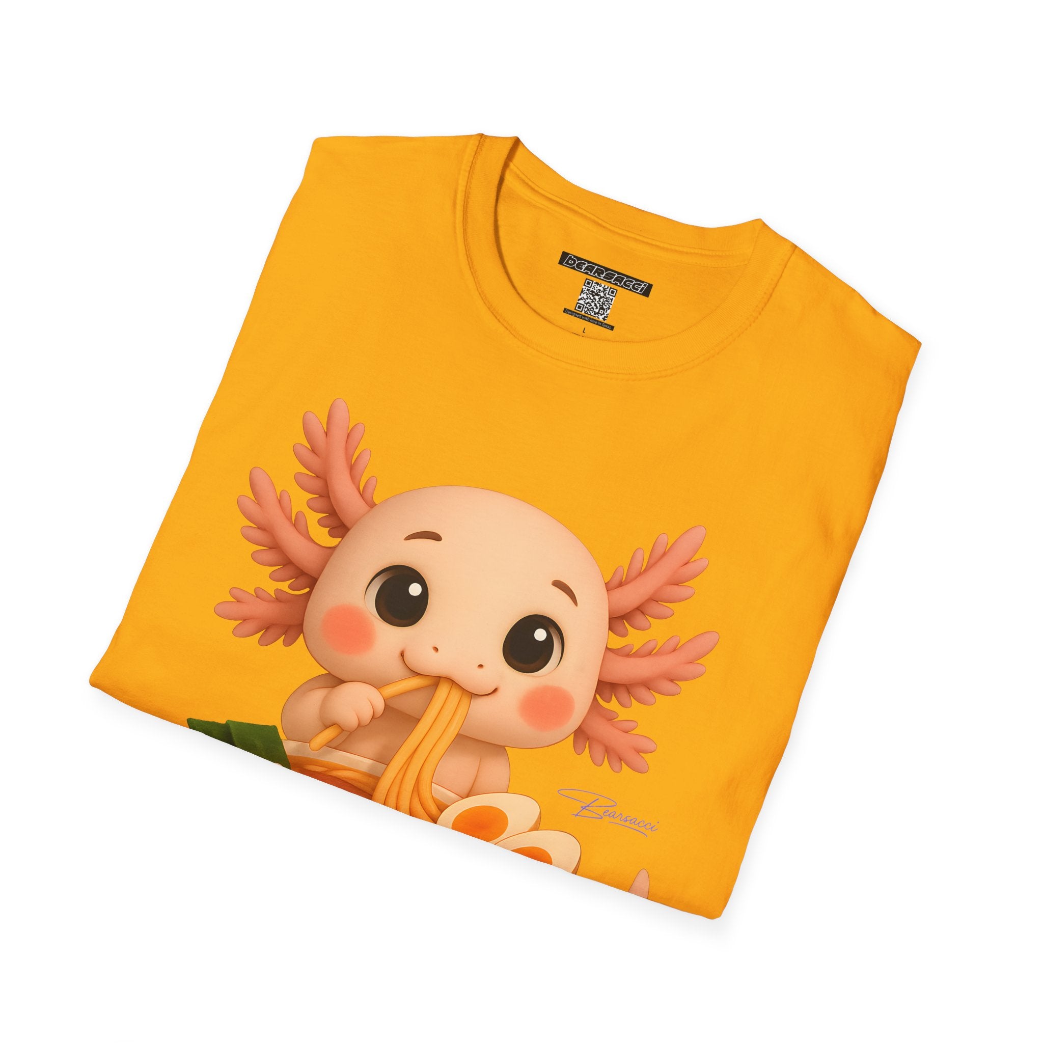 PeroLike X HyperPop®: Axolotl Ramen │ Softsyle T-shirt
