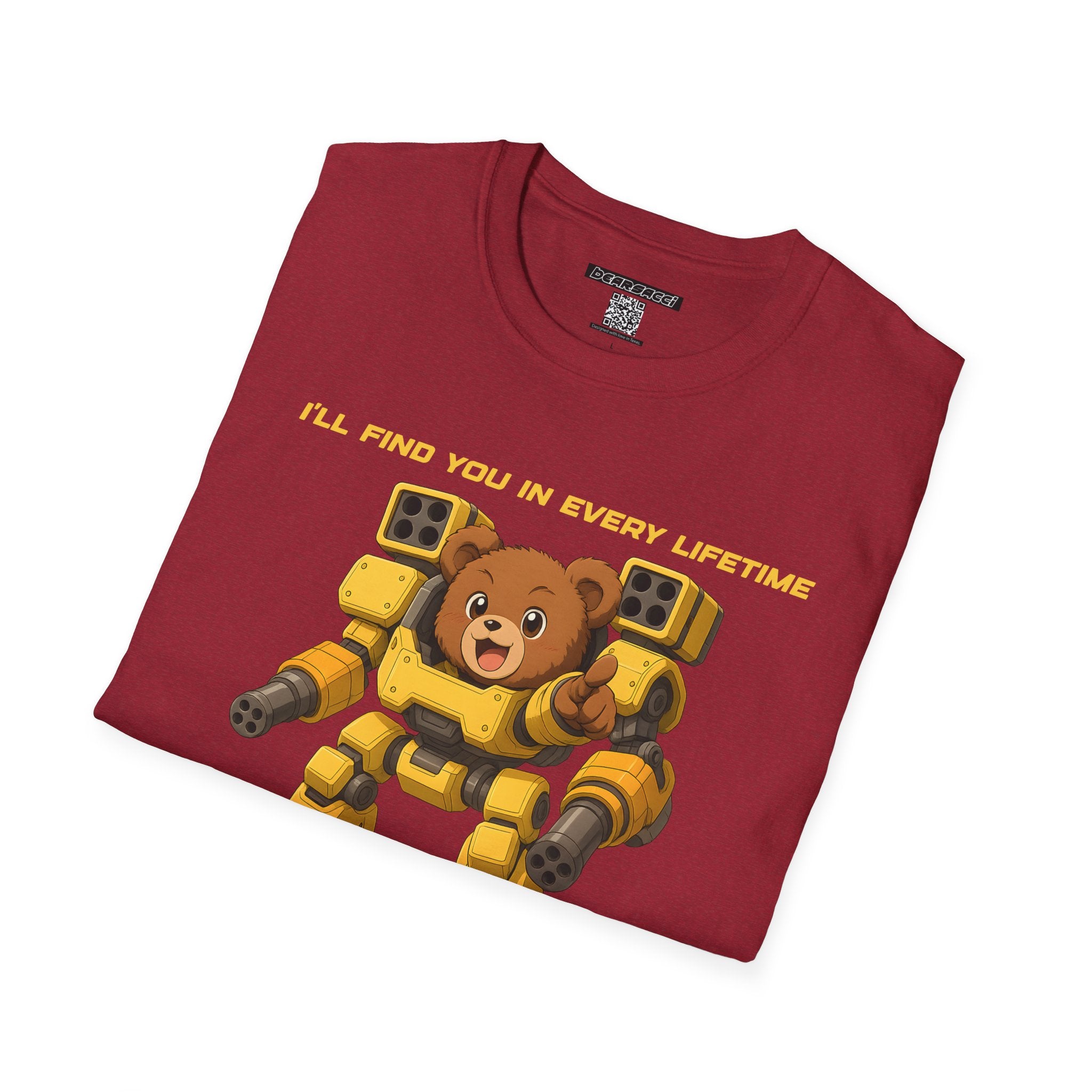 HyperPop®: Mech My Day (Love is a Threat) │ Softsyle T-shirt