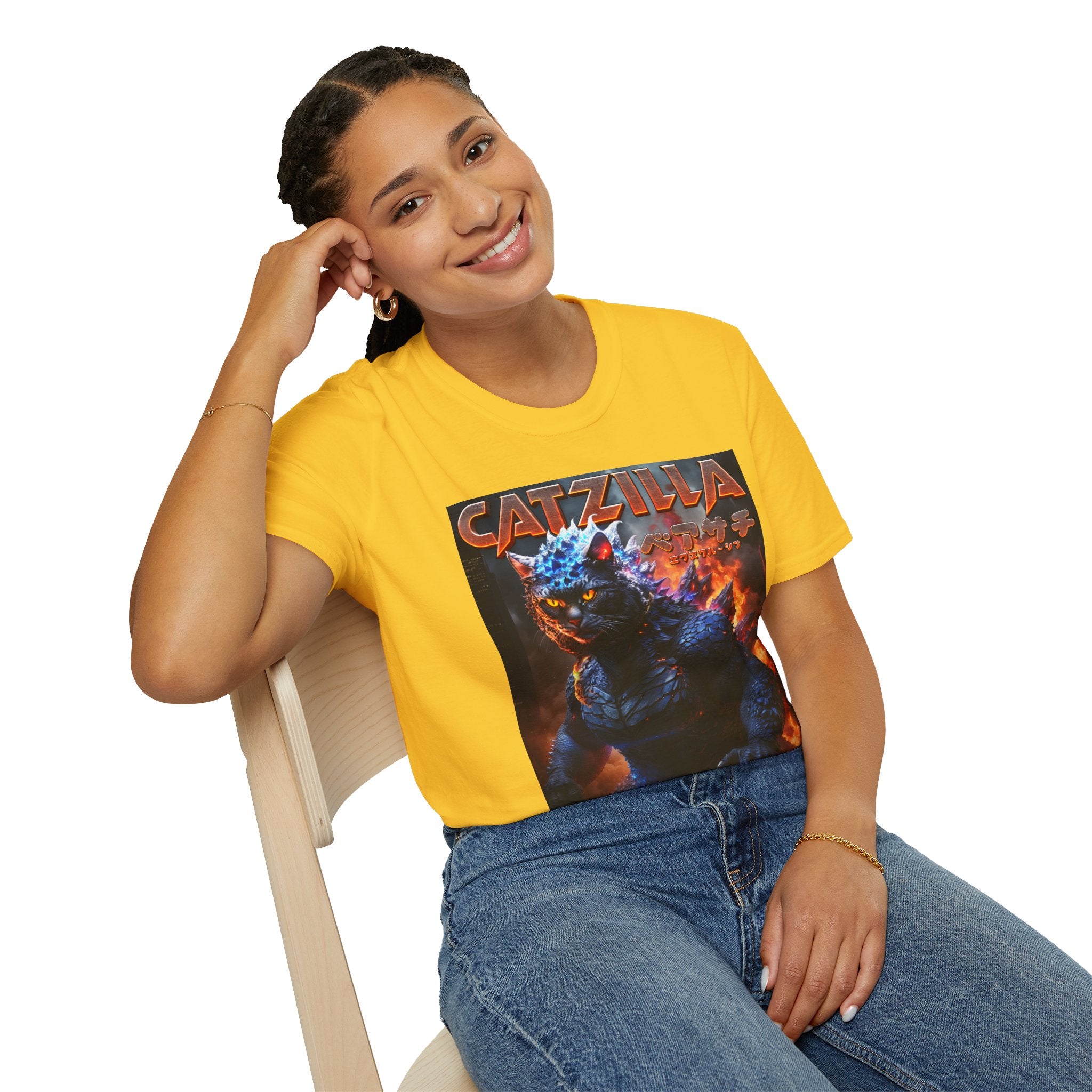 Fake Designer™: Catzilla │ Softsyle T-shirt