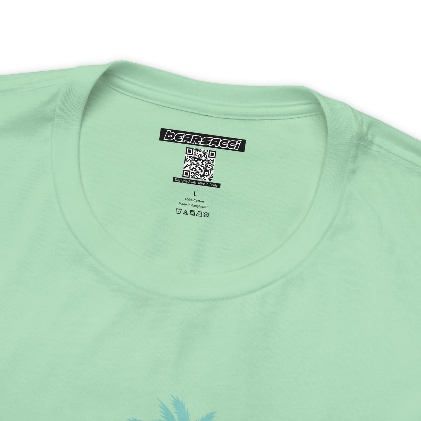 Bearbie: Pastel Malibu-Style Logo │Premium Jersey T-shirt