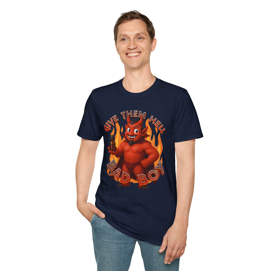 GoTHICC™: Go Get Them Bad Boy Devil Offering Poppers │ Softsyle T-shirt