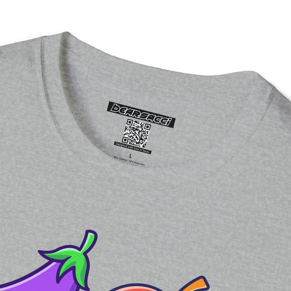 SlutPride™ X HyperPop™: Eggplant & Peach │ Softsyle T-shirt